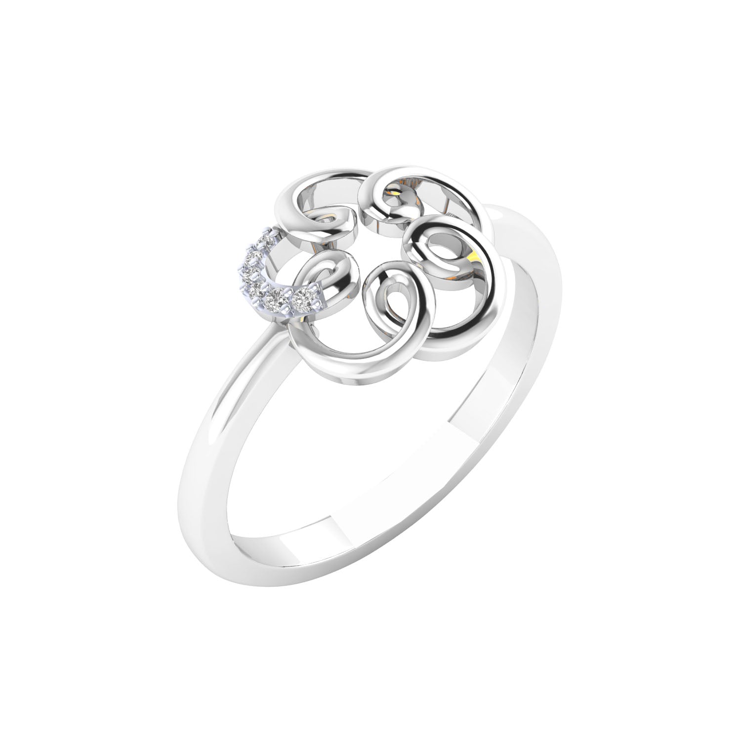 White Gold Ring