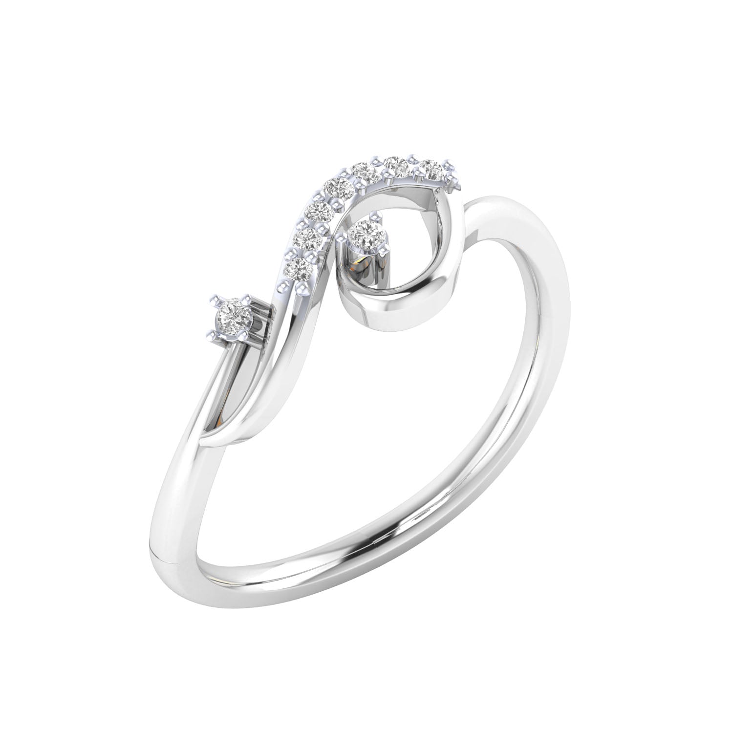 White Gold Ring