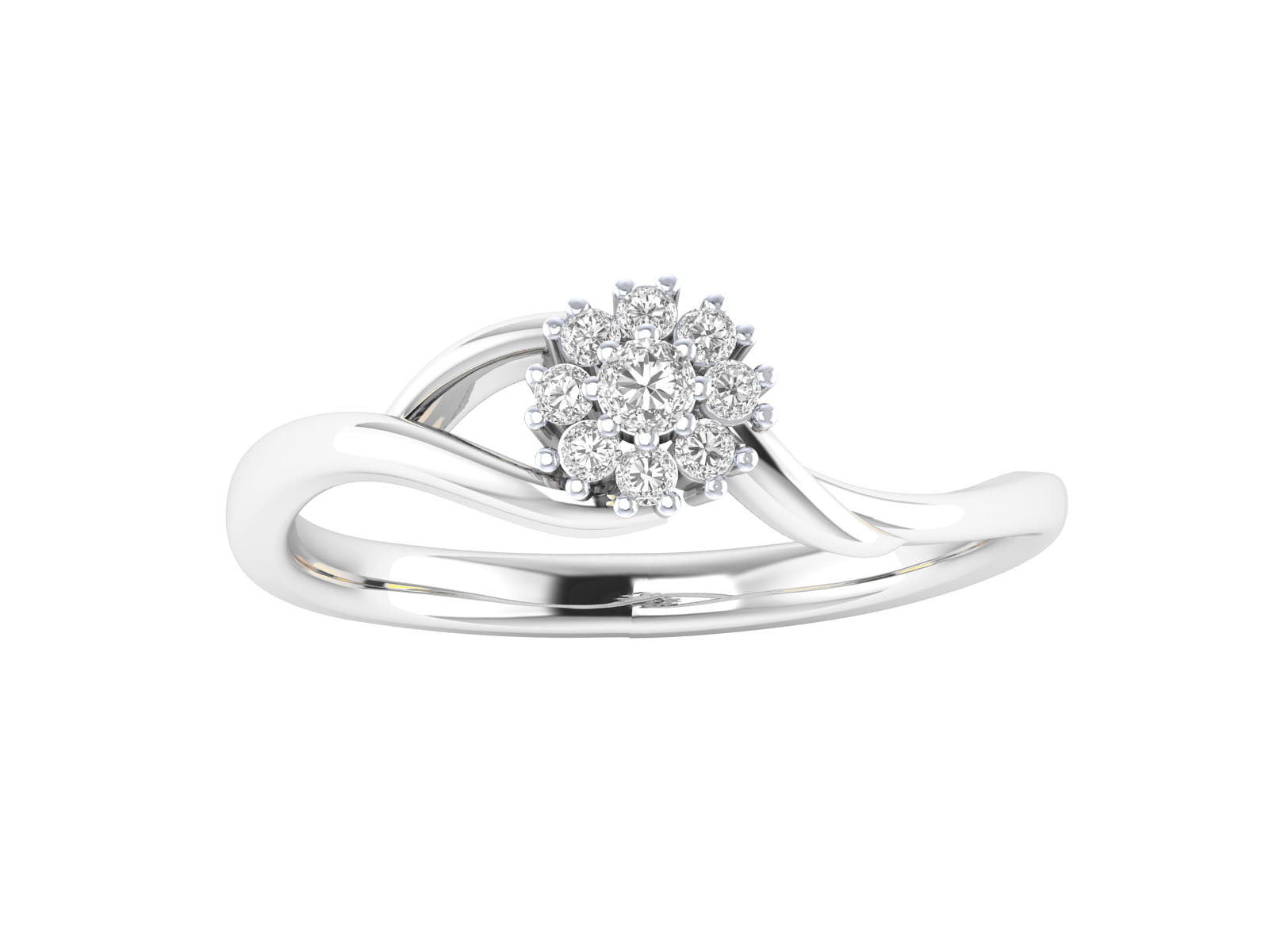 White Gold Ring