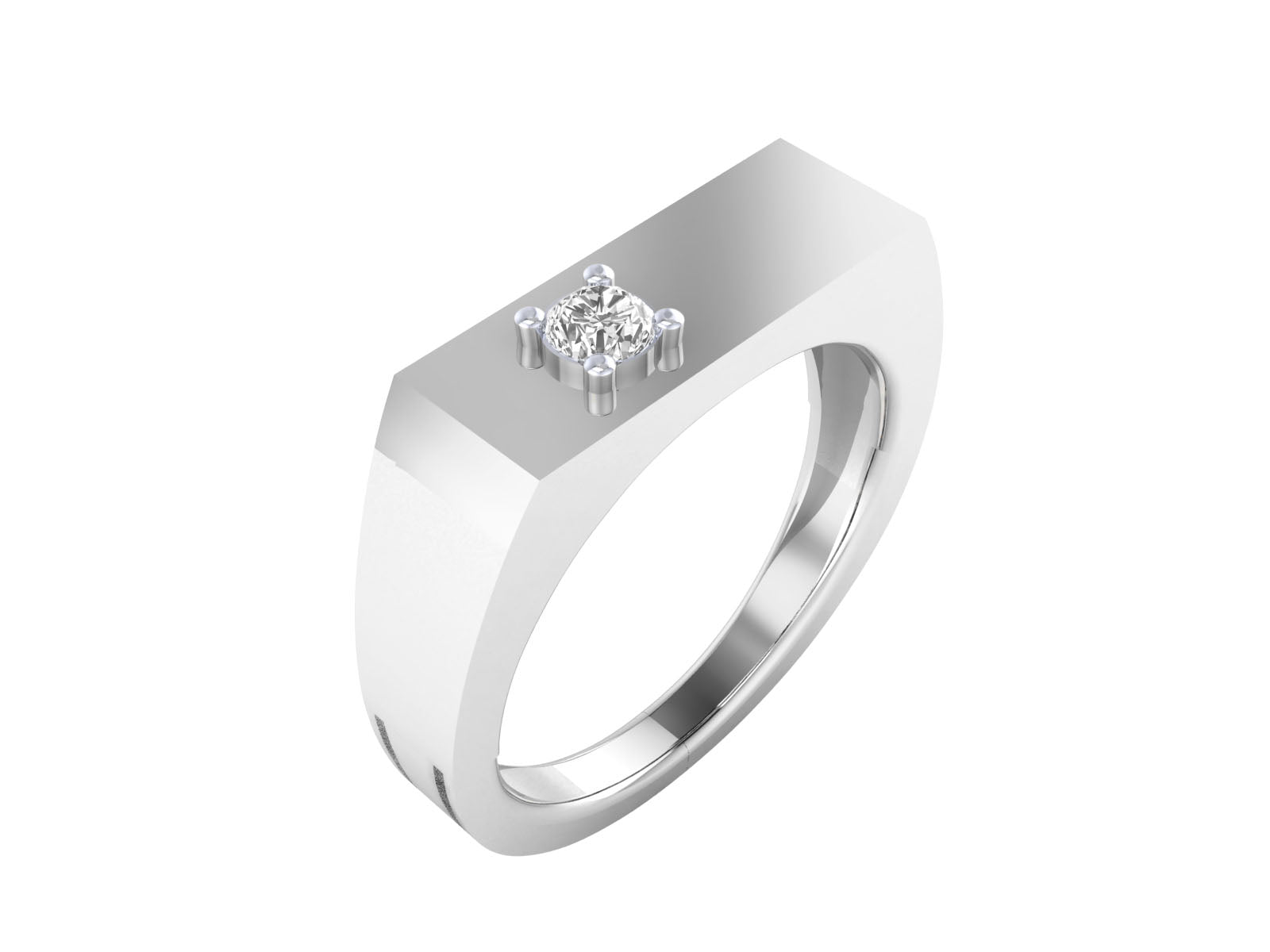 White Gold Ring