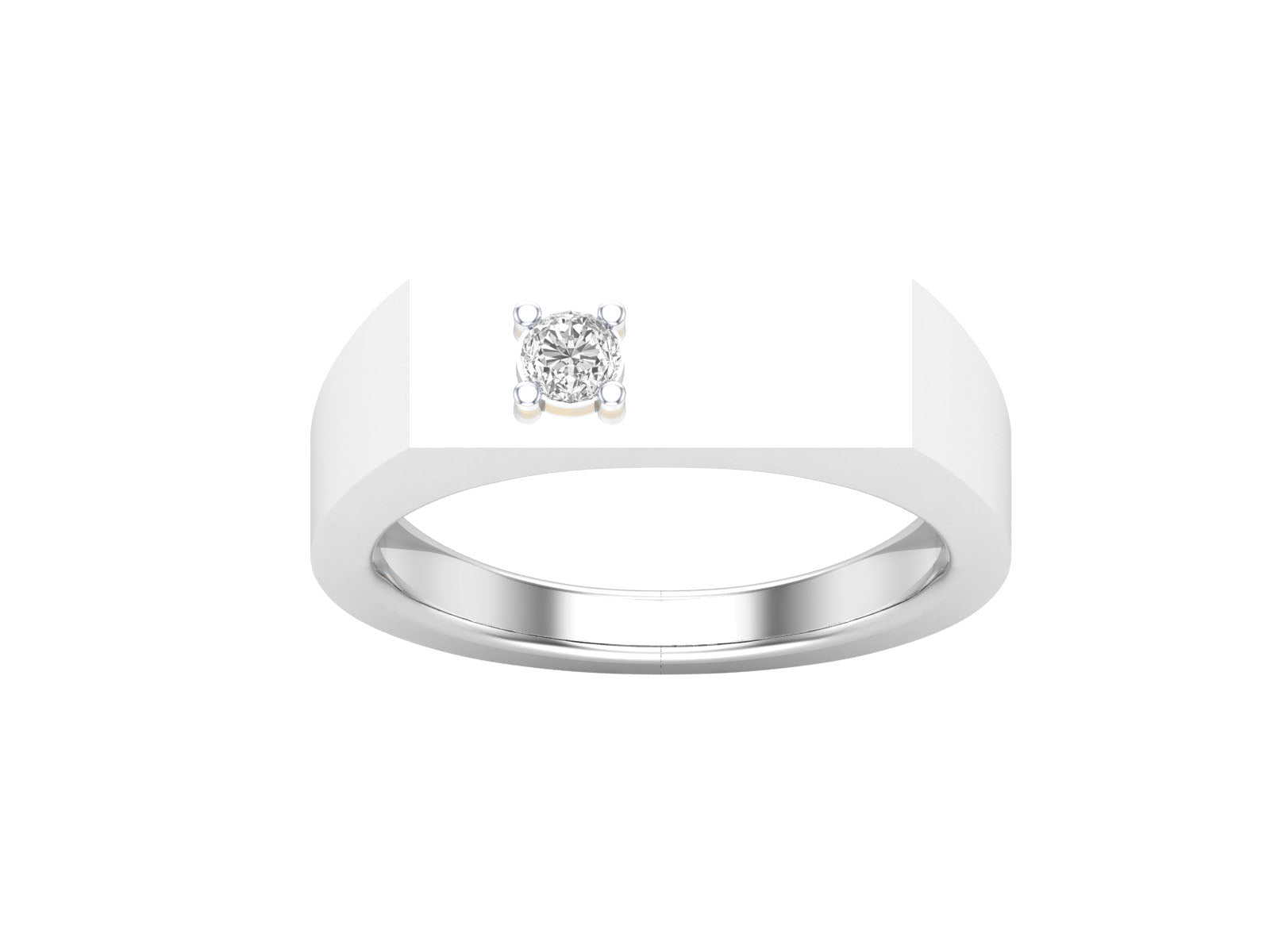 White Gold Ring