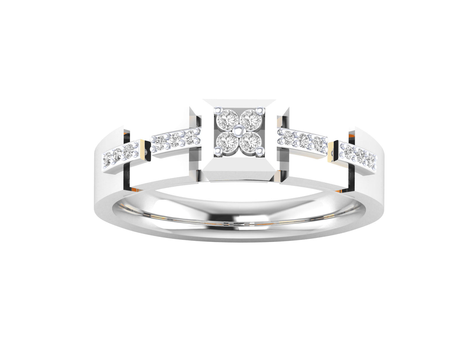 White Gold Ring
