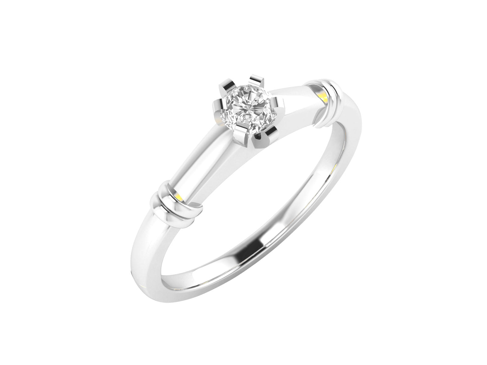 White Gold Ring