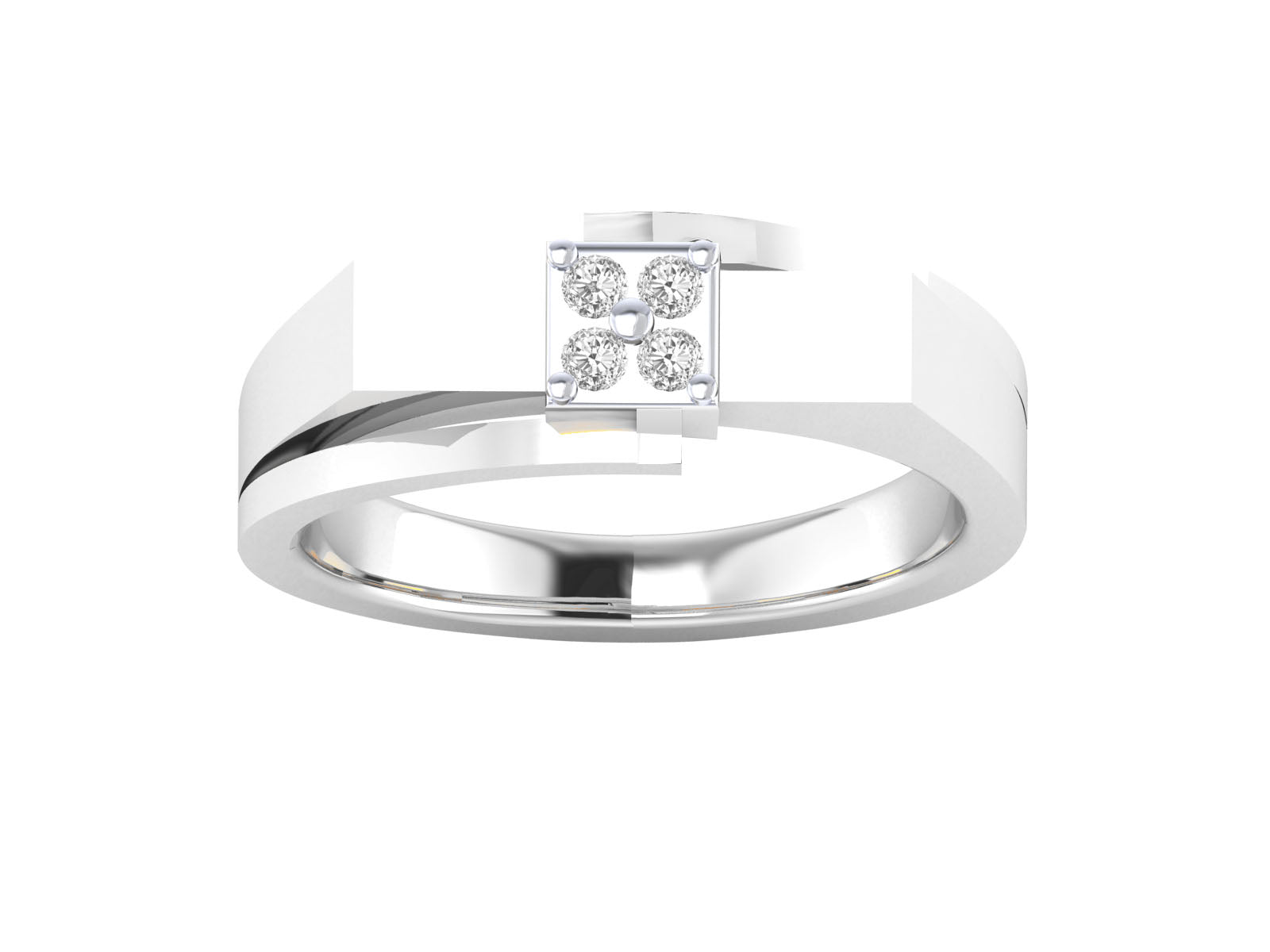 White Gold Ring