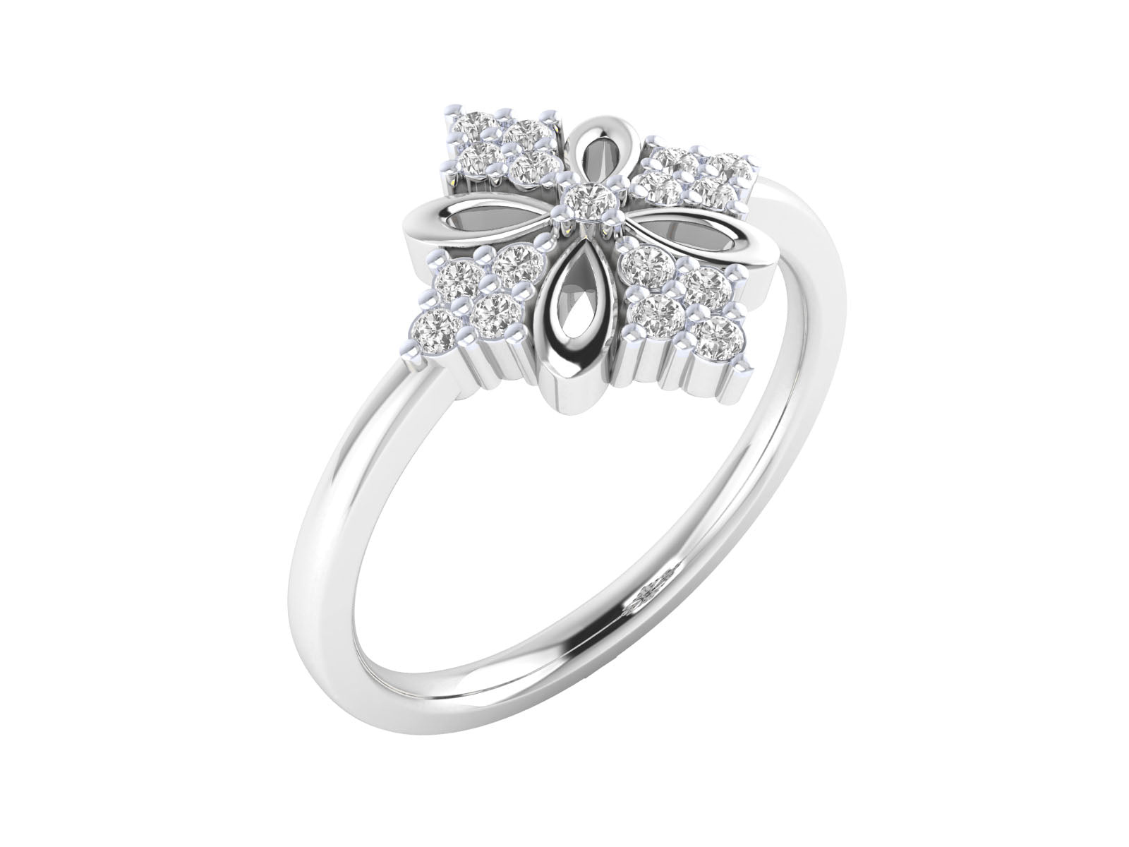 White Gold Ring