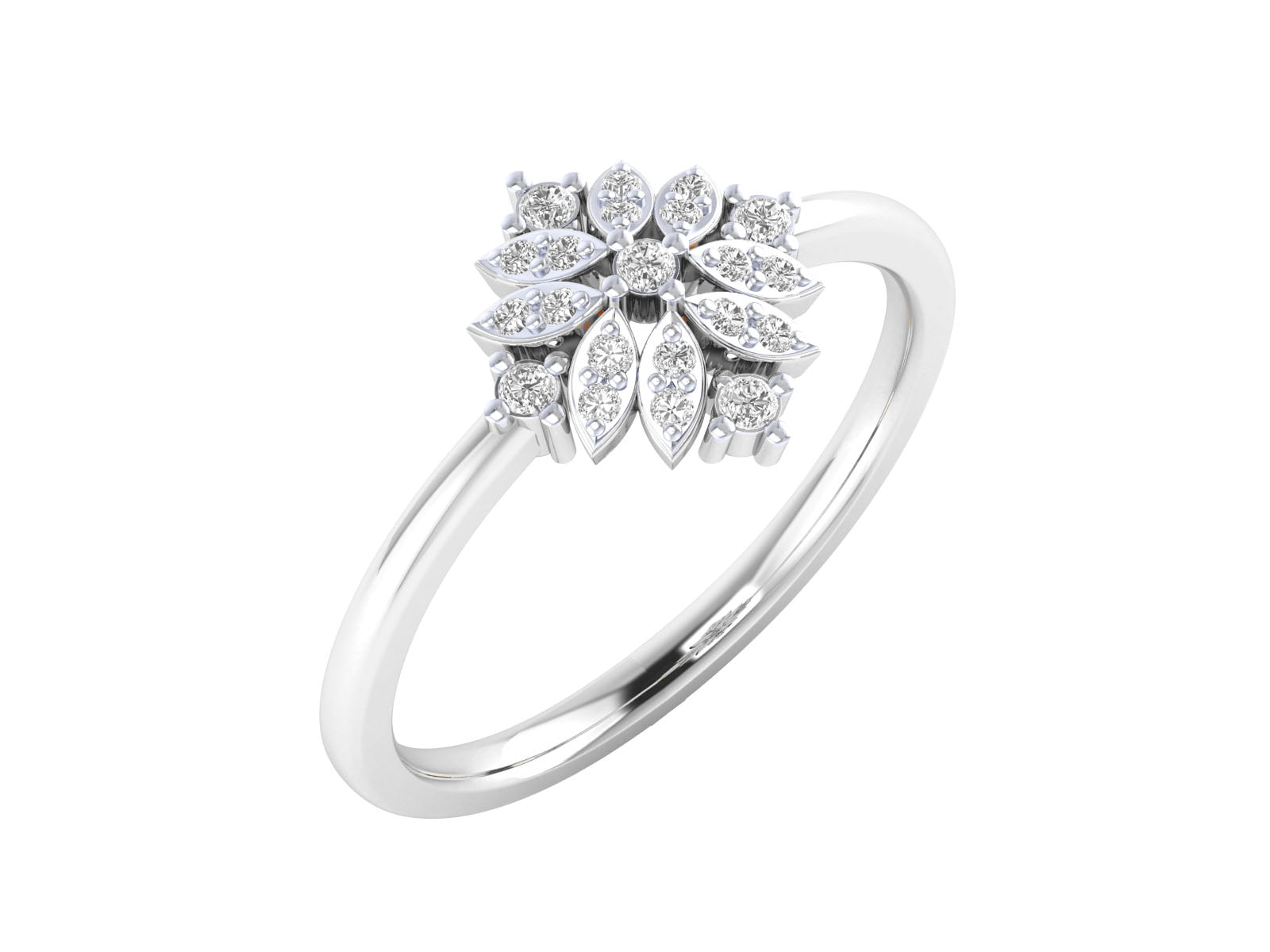 White Gold Ring