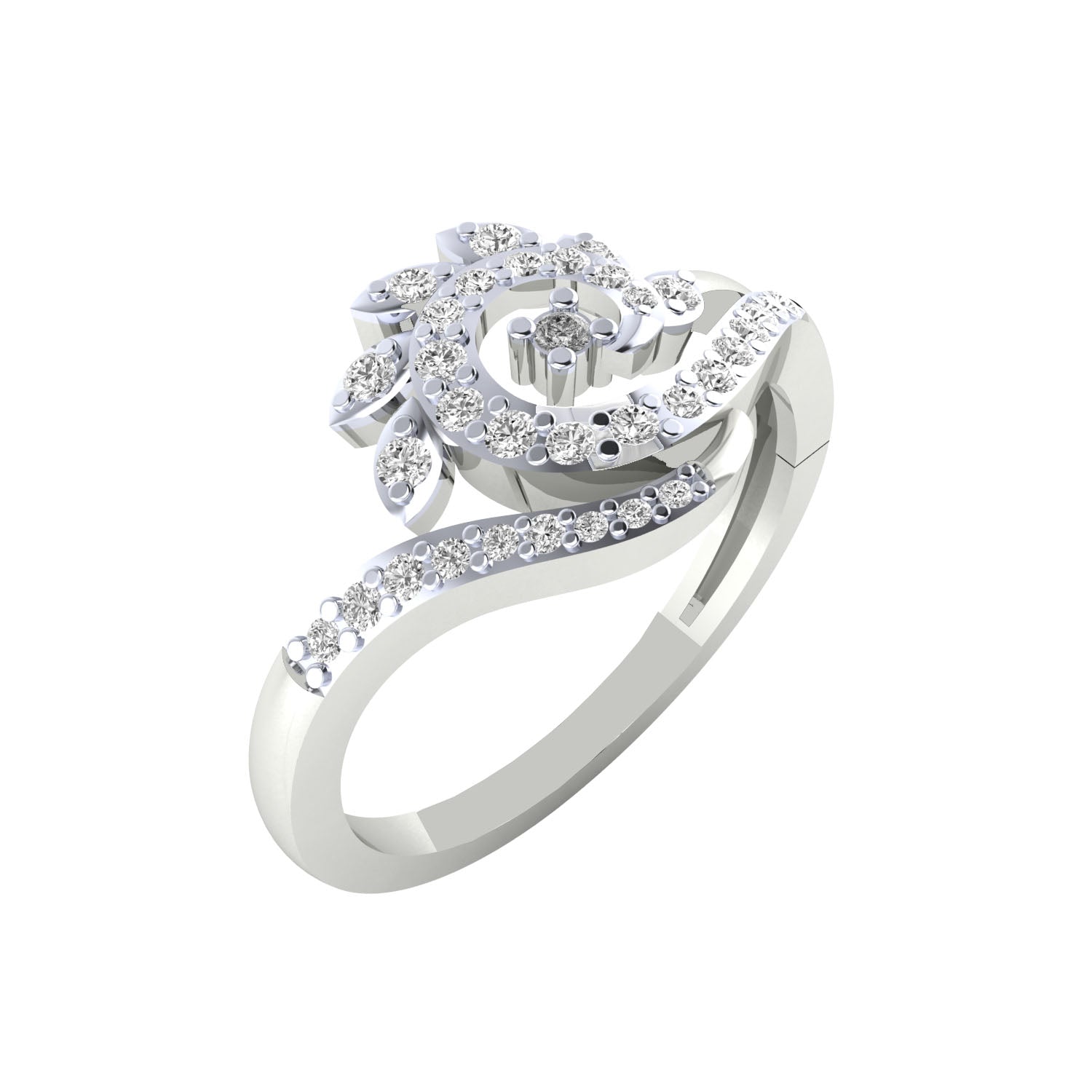 White Gold Ring