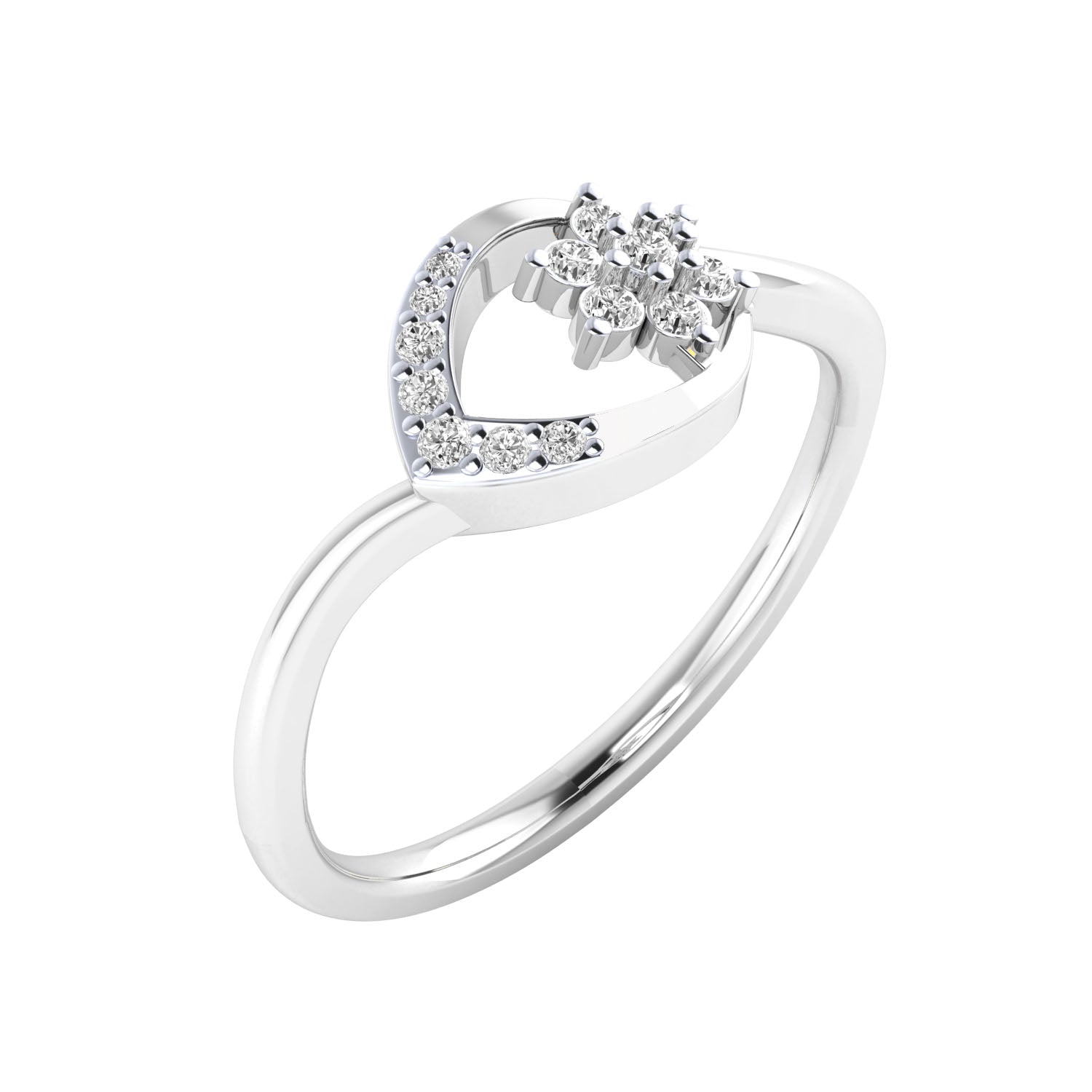 White Gold Ring