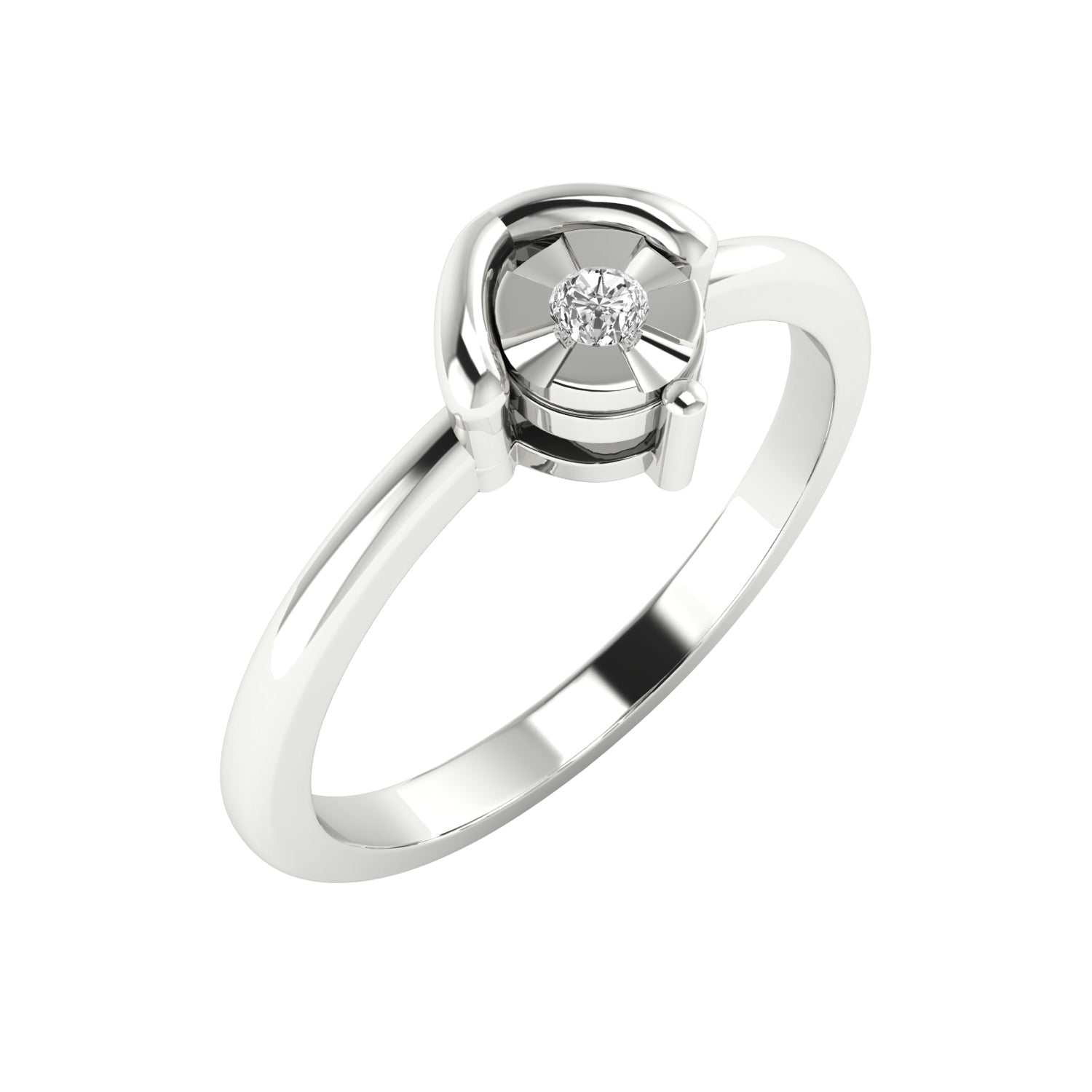 White Gold Ring