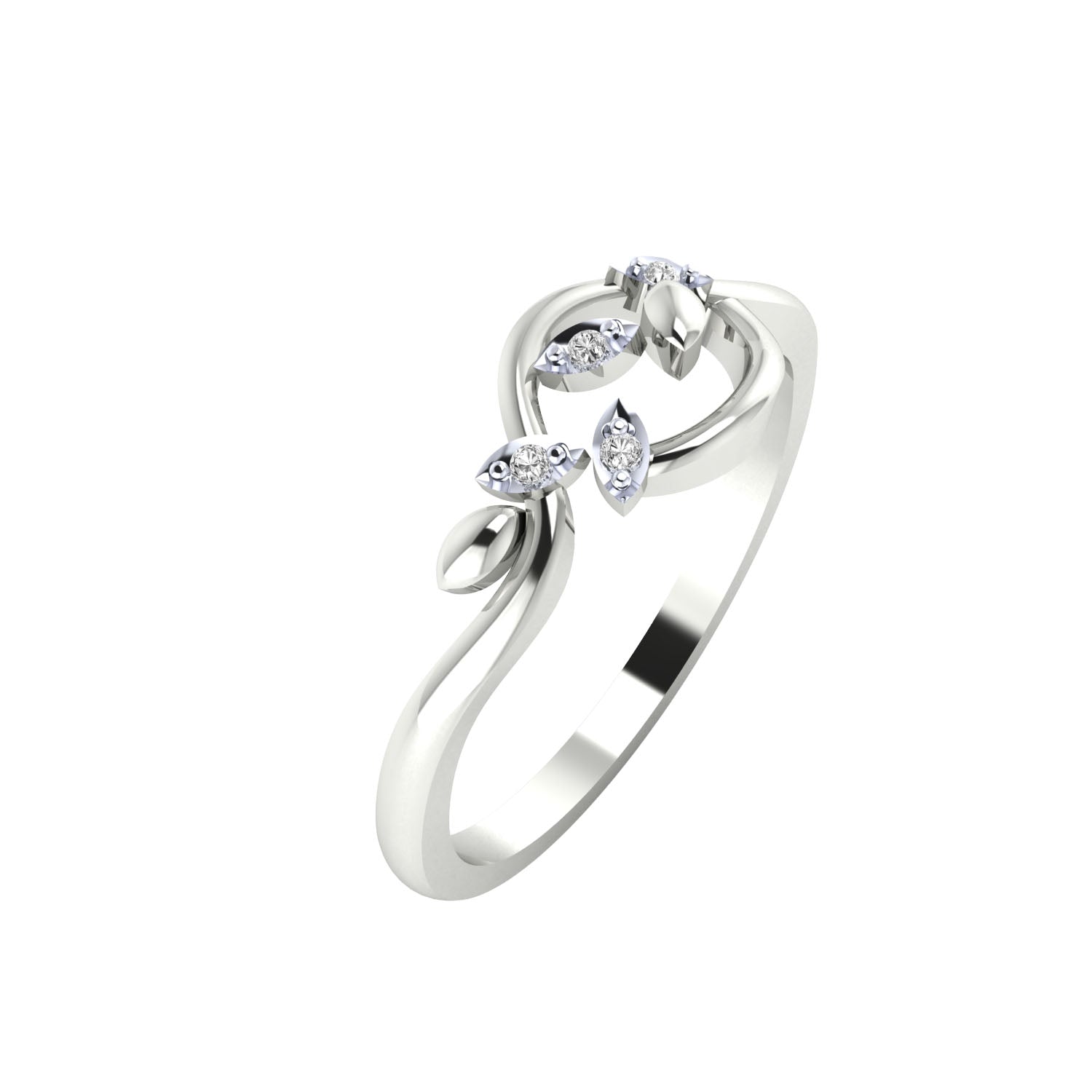 White Gold Ring