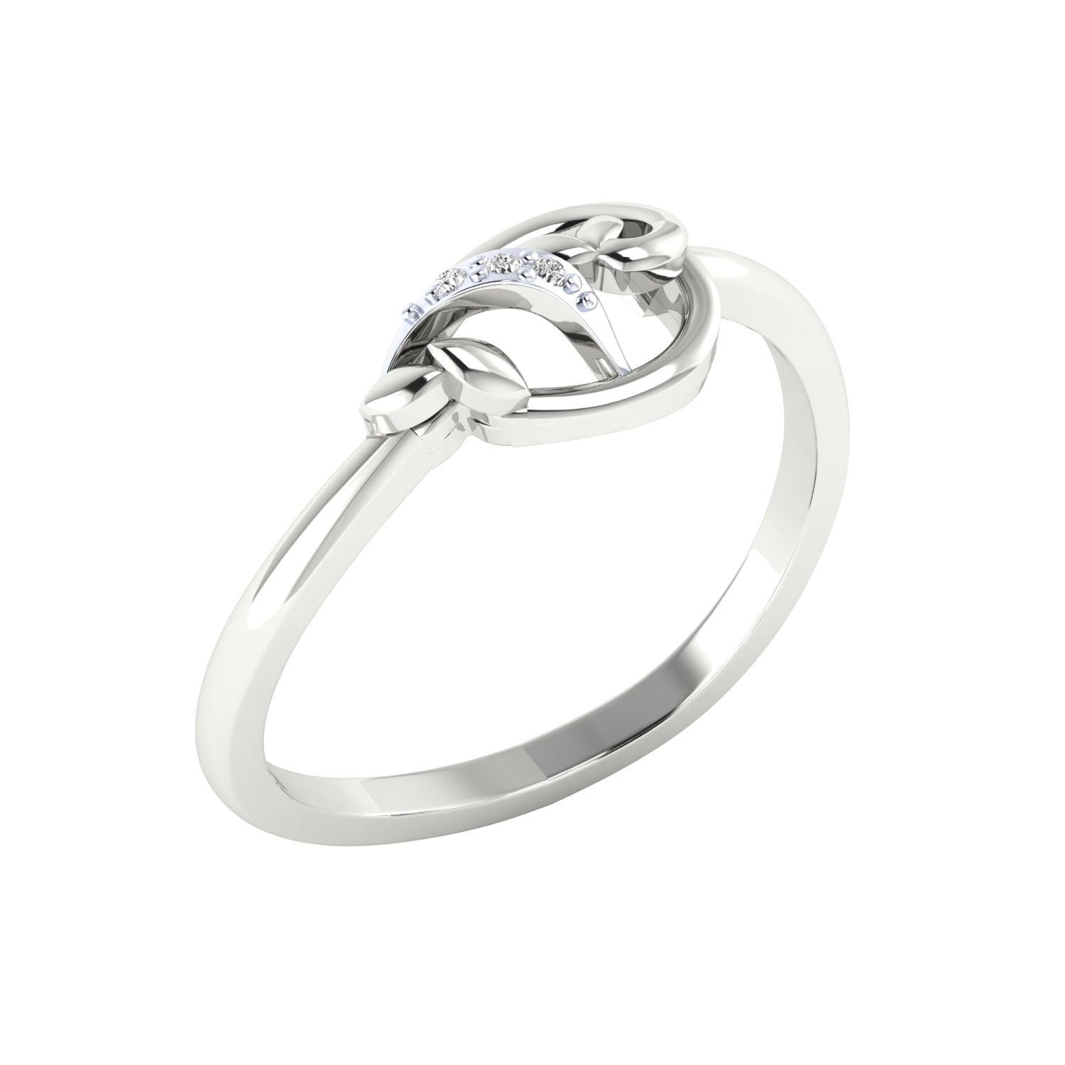 White Gold Ring