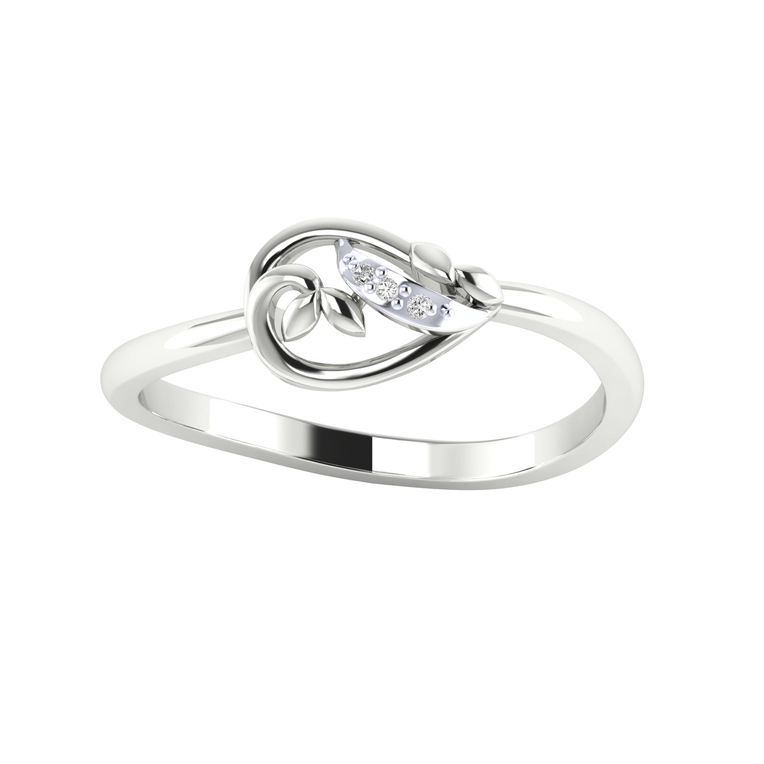 White Gold Ring