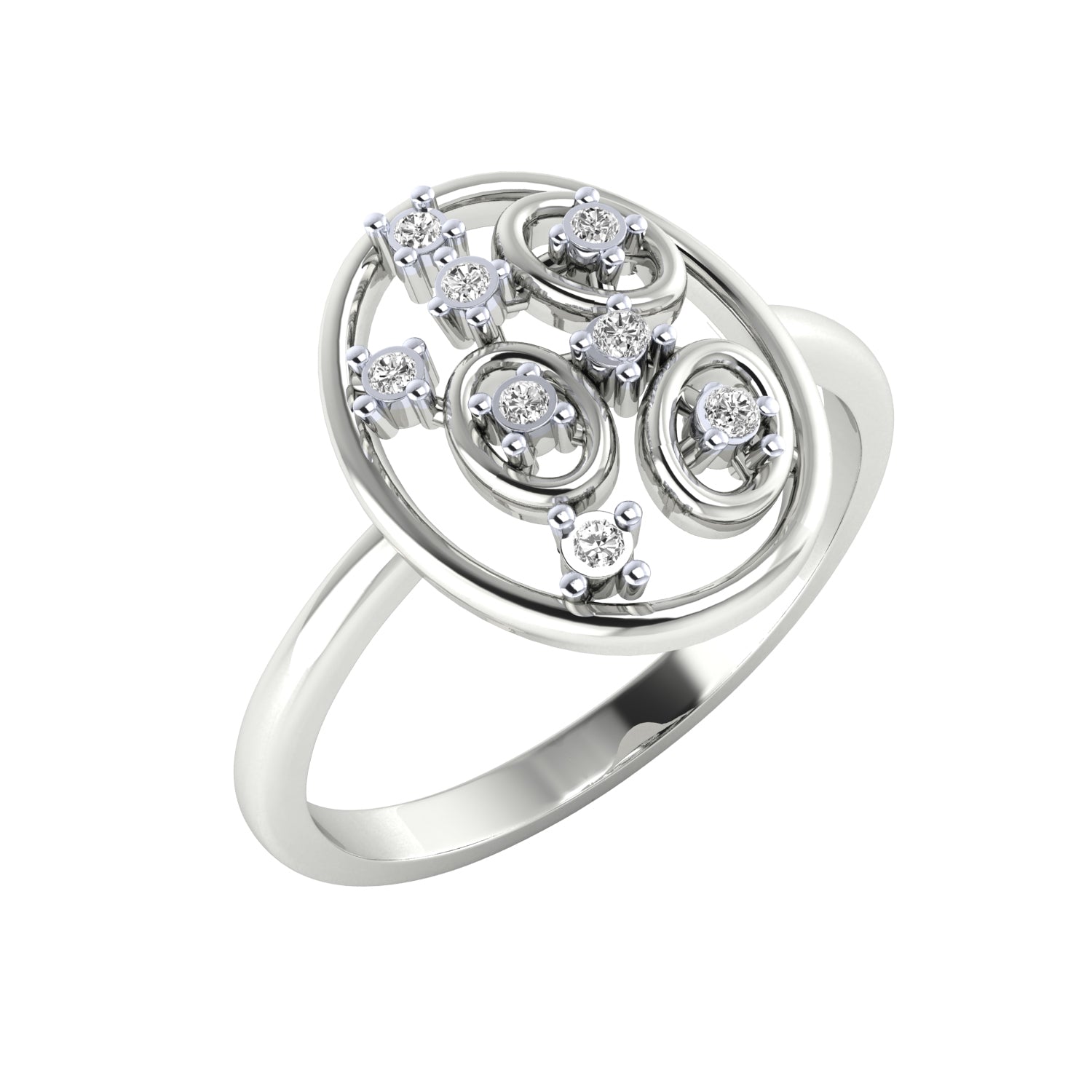 White Gold Ring