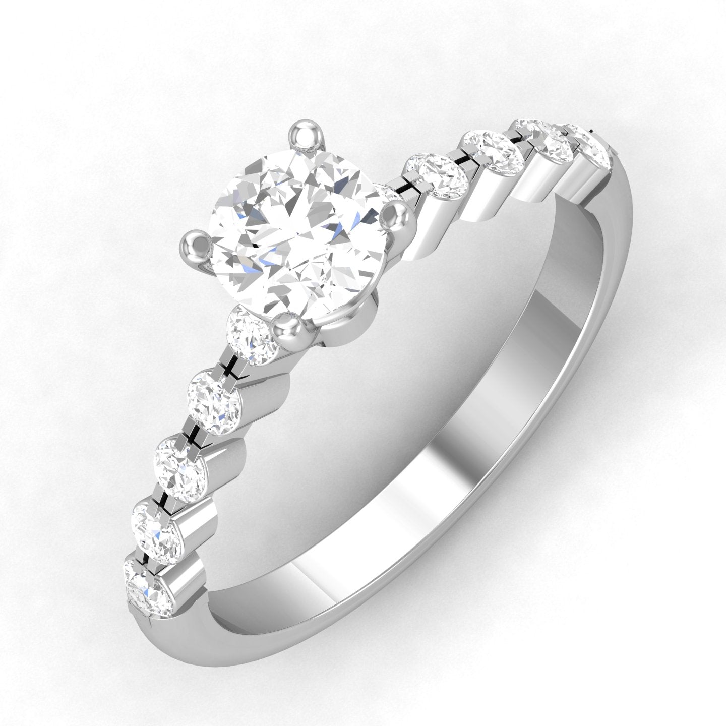 White Gold Ring