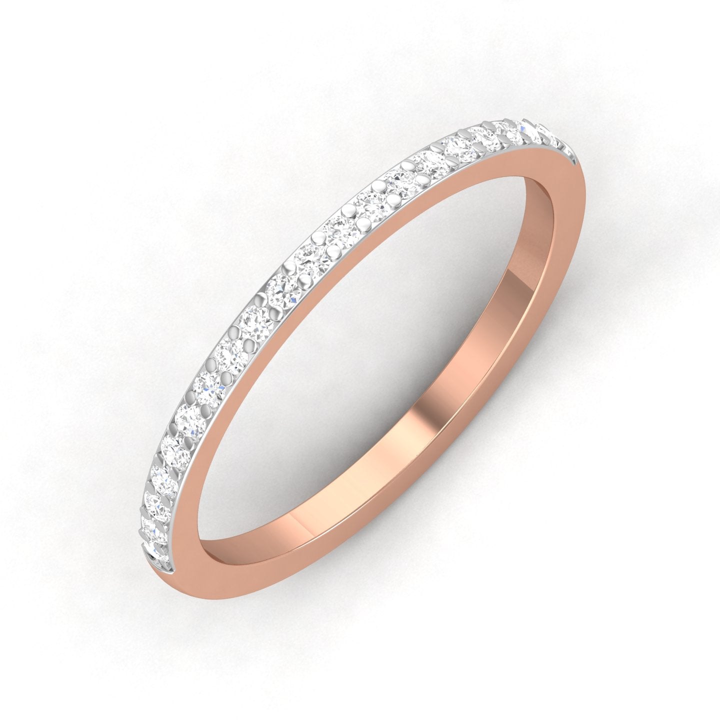 Rose Gold Plated Sterling Silver Ring