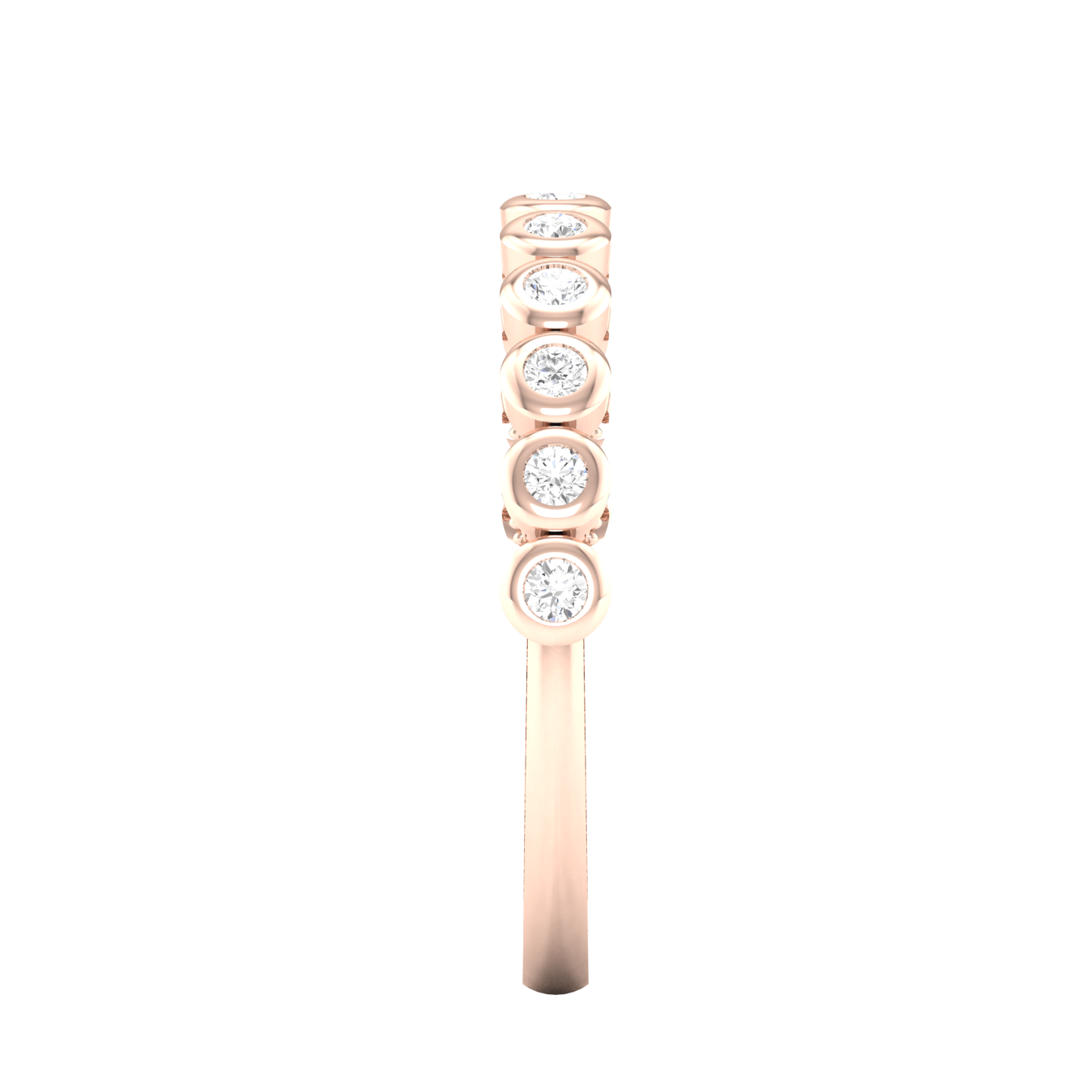 Rose Gold Plated Sterling Silver Ring