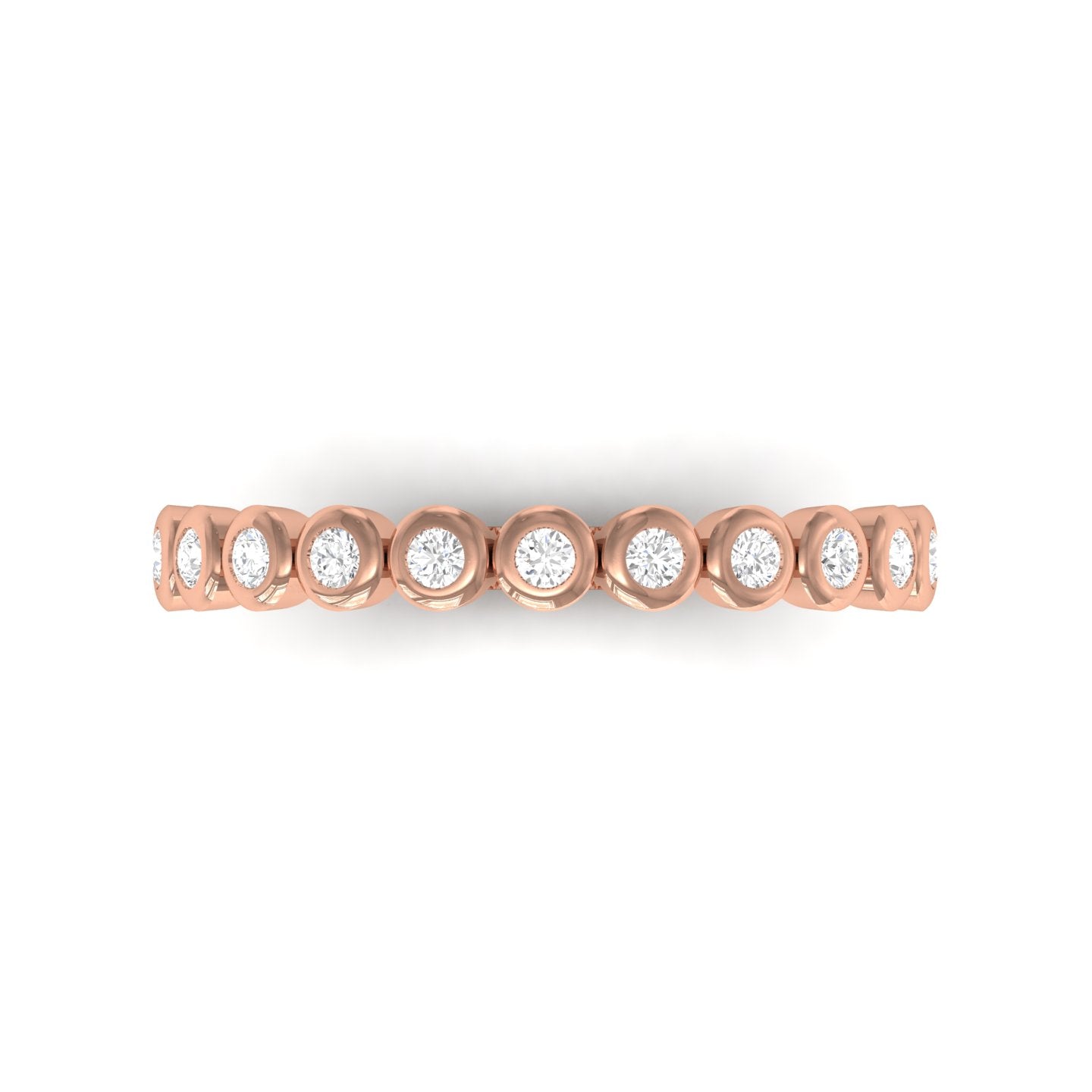Rose Gold Plated Sterling Silver Ring