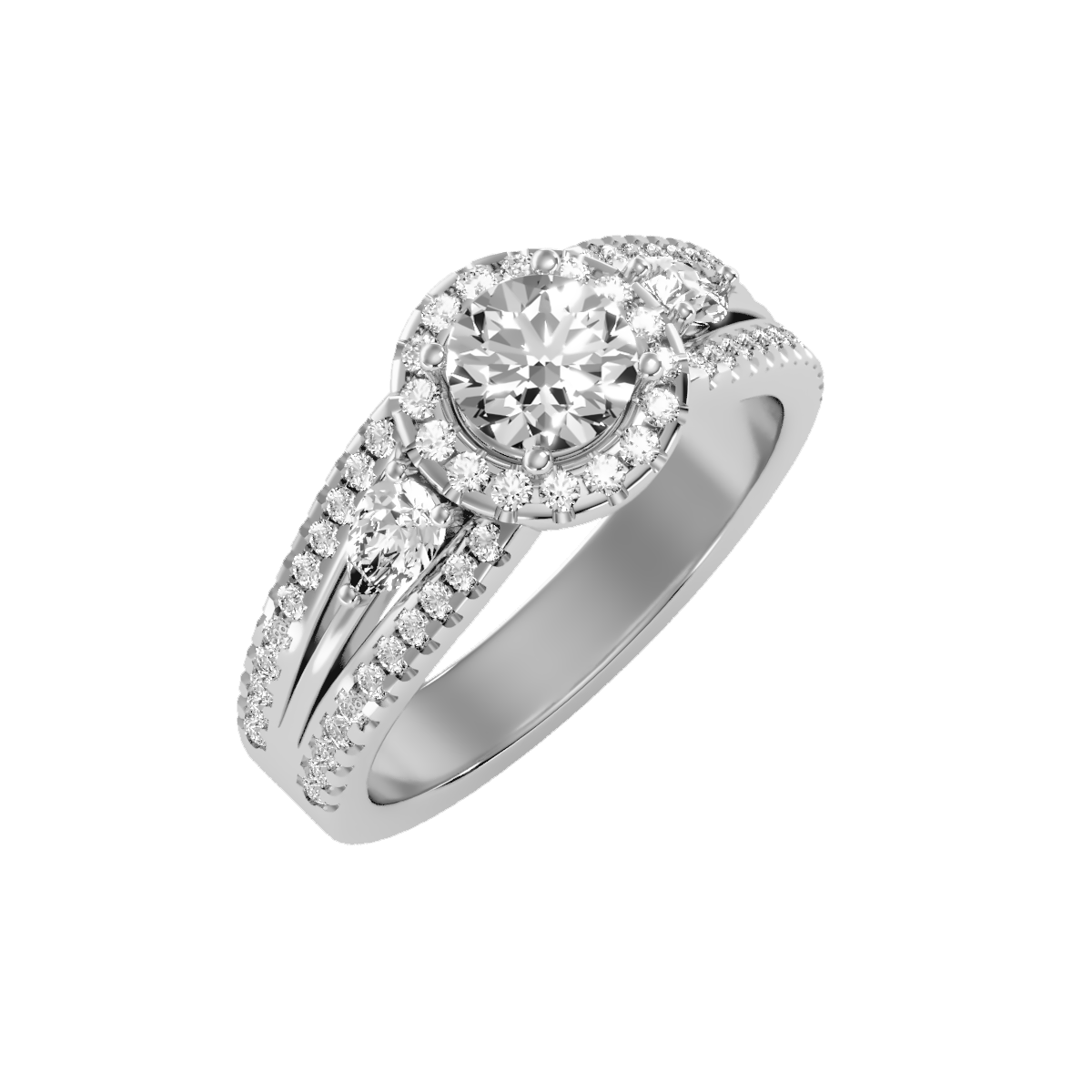 White Gold Ring
