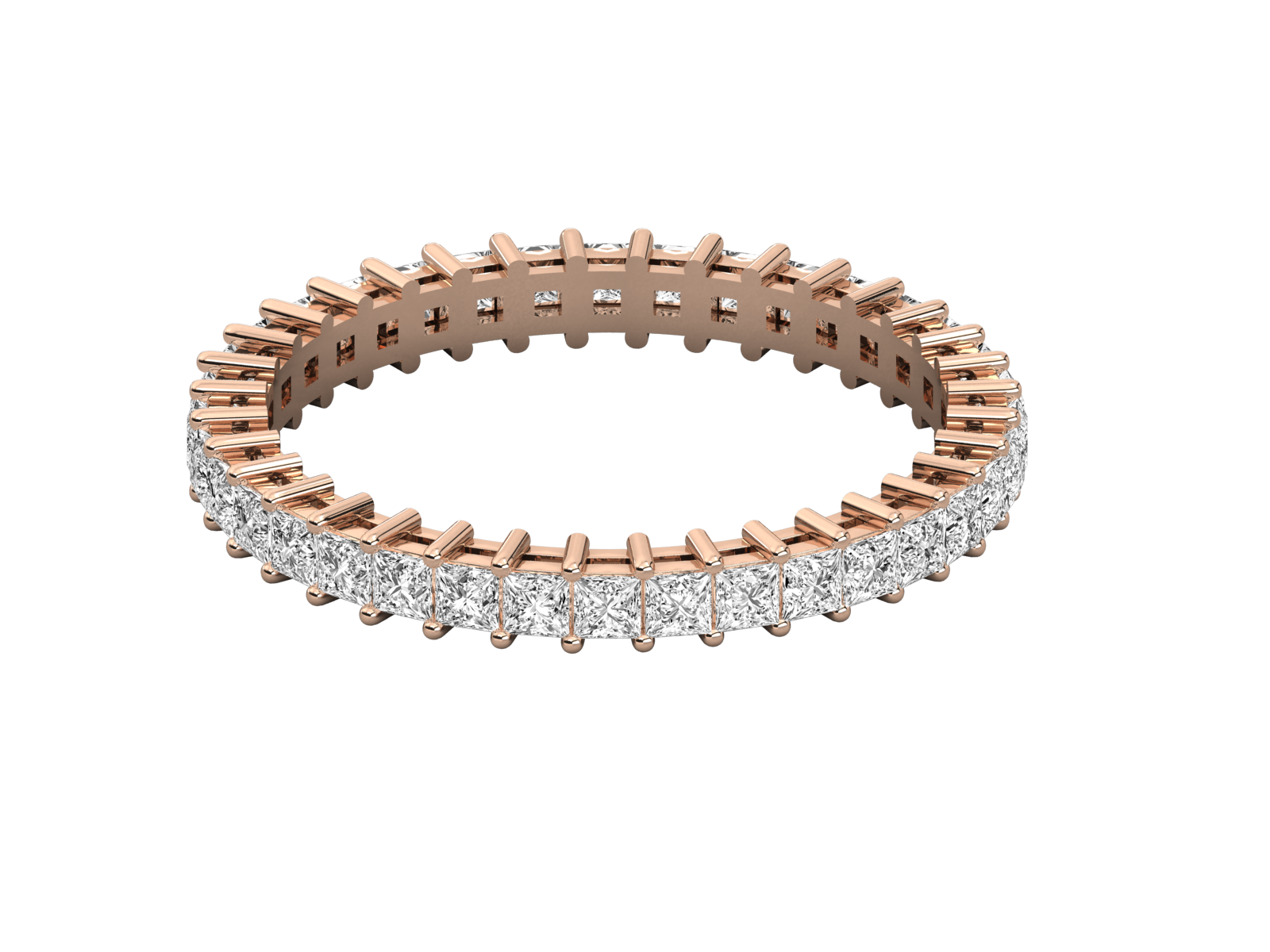 Rose Gold Plated Sterling Silver Ring