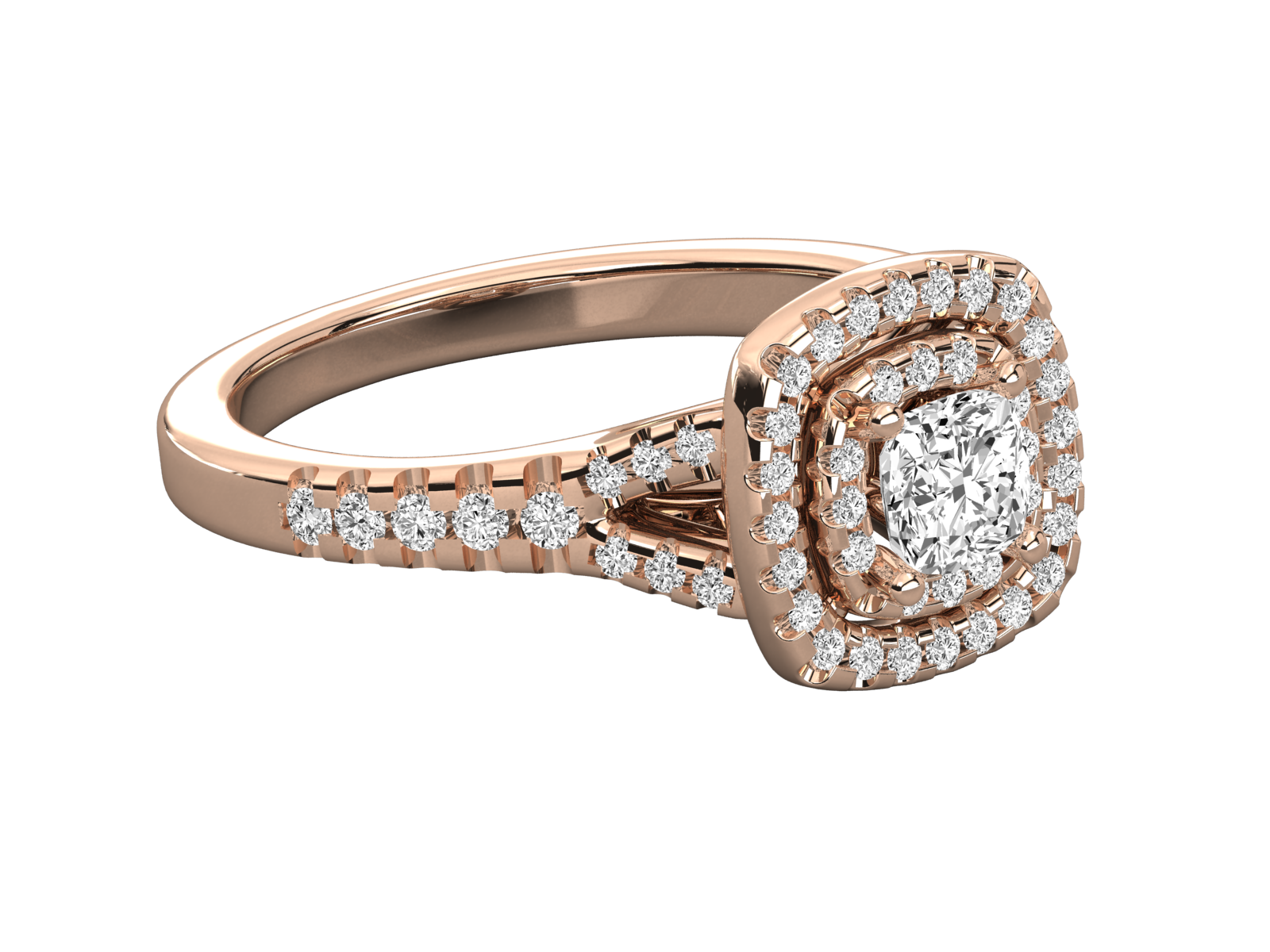 Rose Gold Plated Sterling Silver Ring