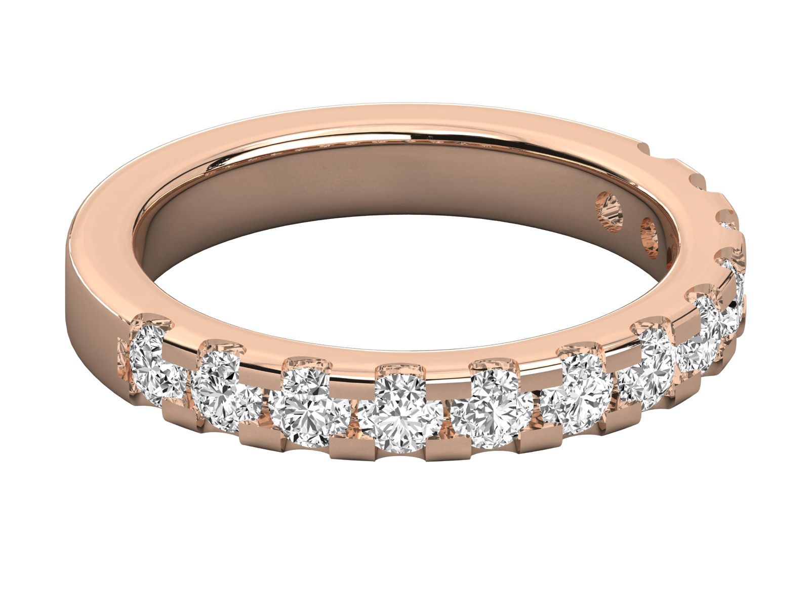 Rose Gold Plated Sterling Silver Ring