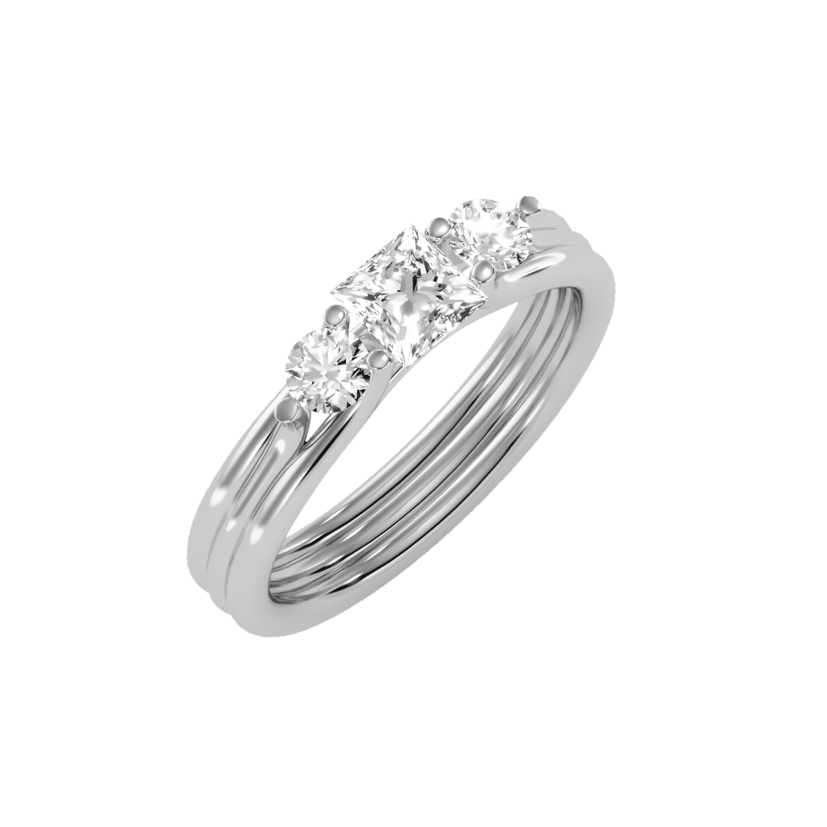 White Gold Ring