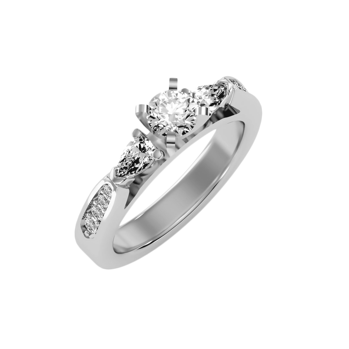 White Gold Ring