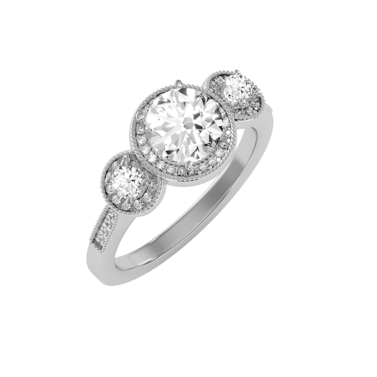 White Gold Ring