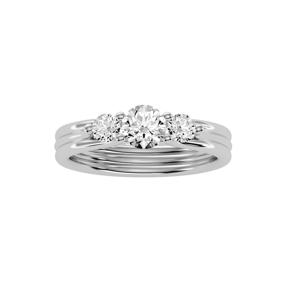 White Gold Ring