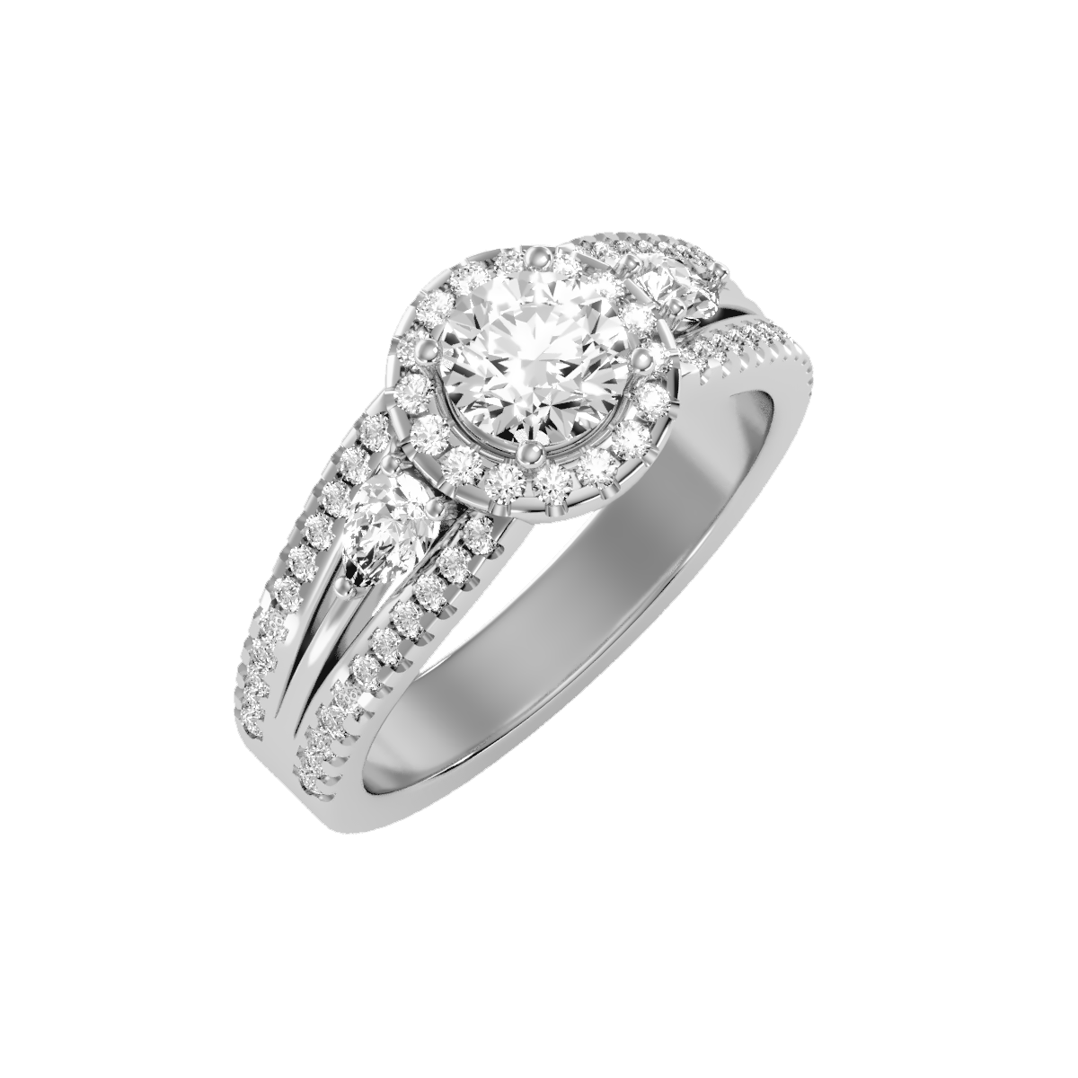 White Gold Ring