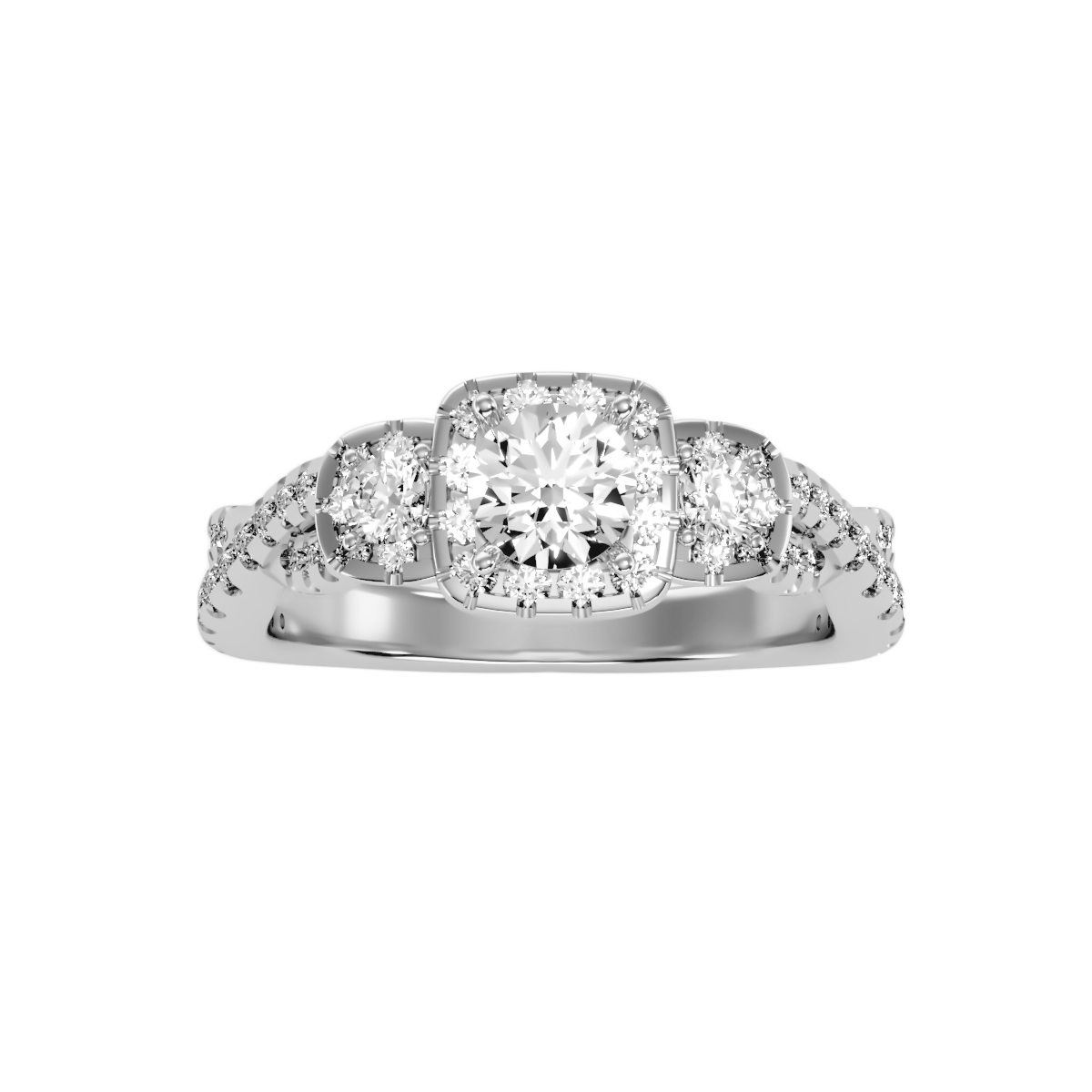 White Gold Ring