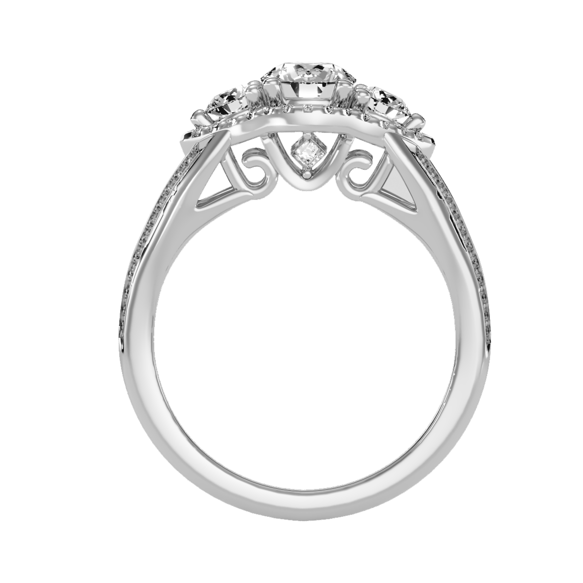 White Gold Ring