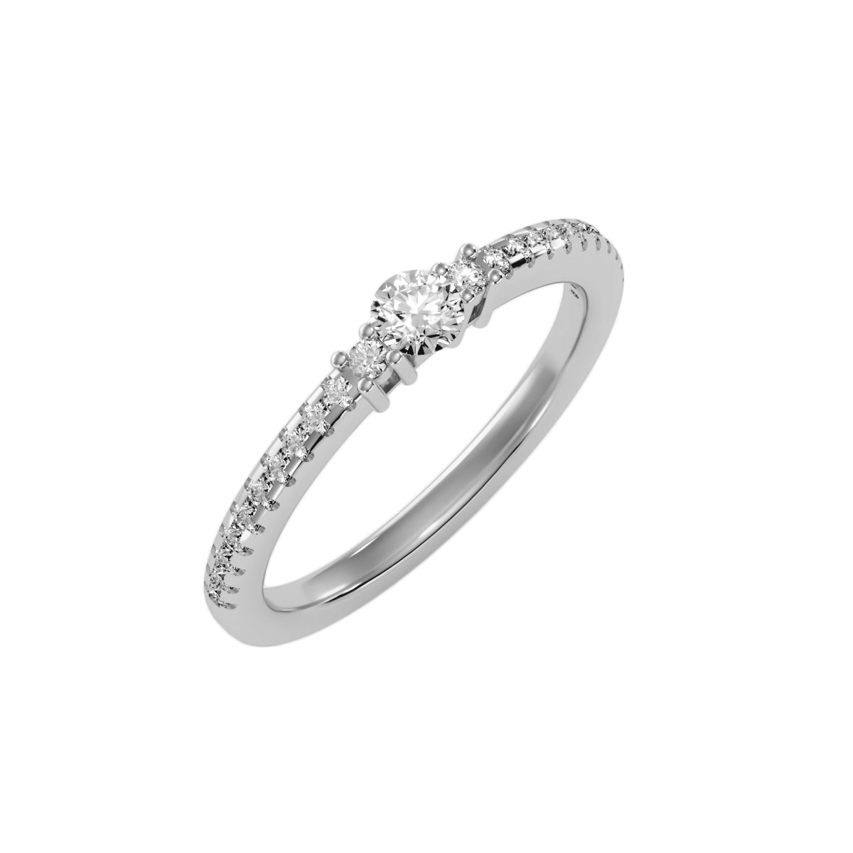 White Gold Ring