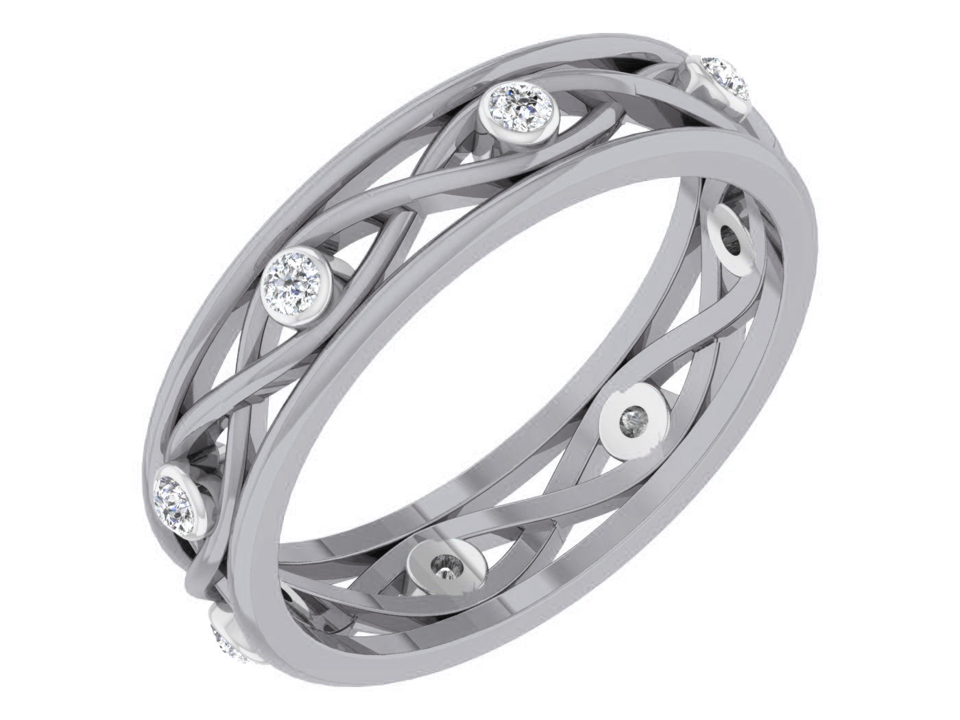 White Gold Ring