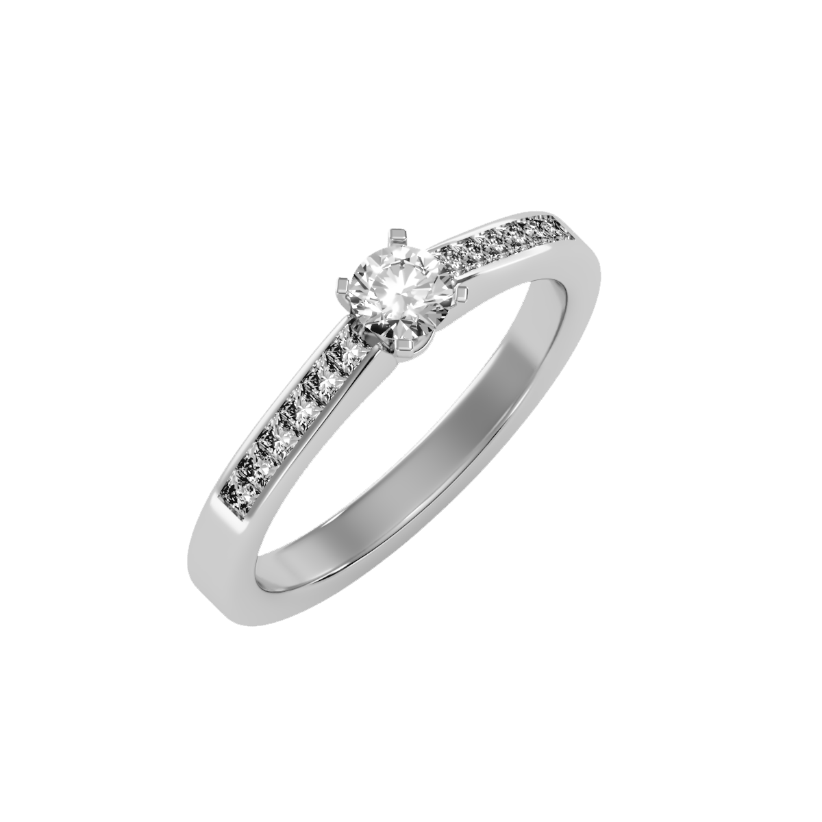 White Gold Ring