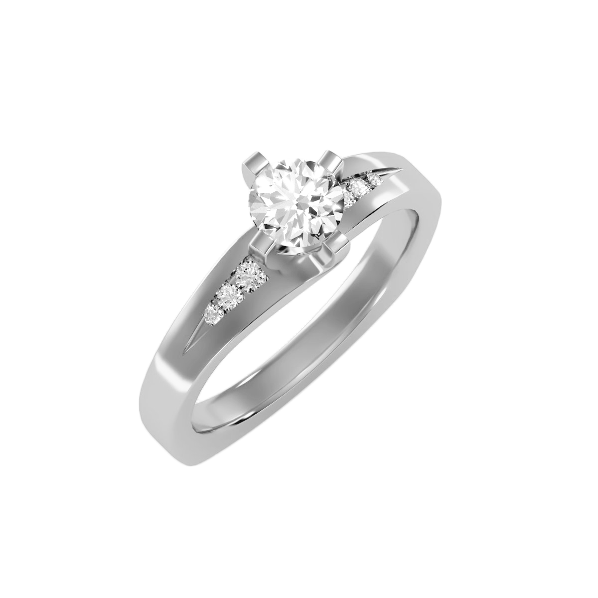 White Gold Ring