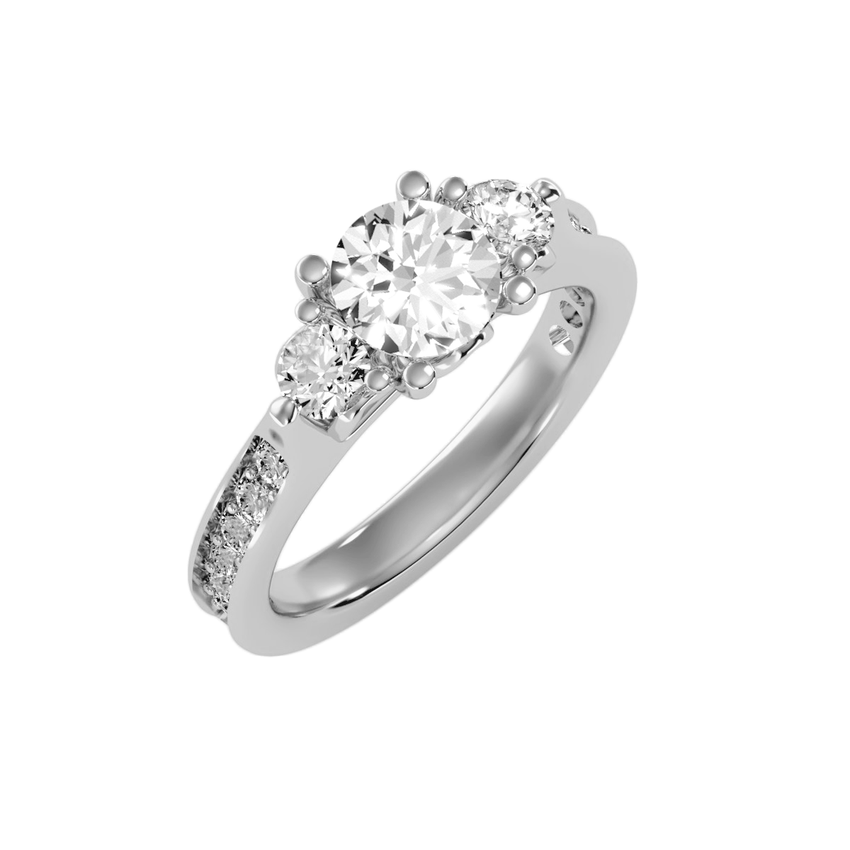 White Gold Ring