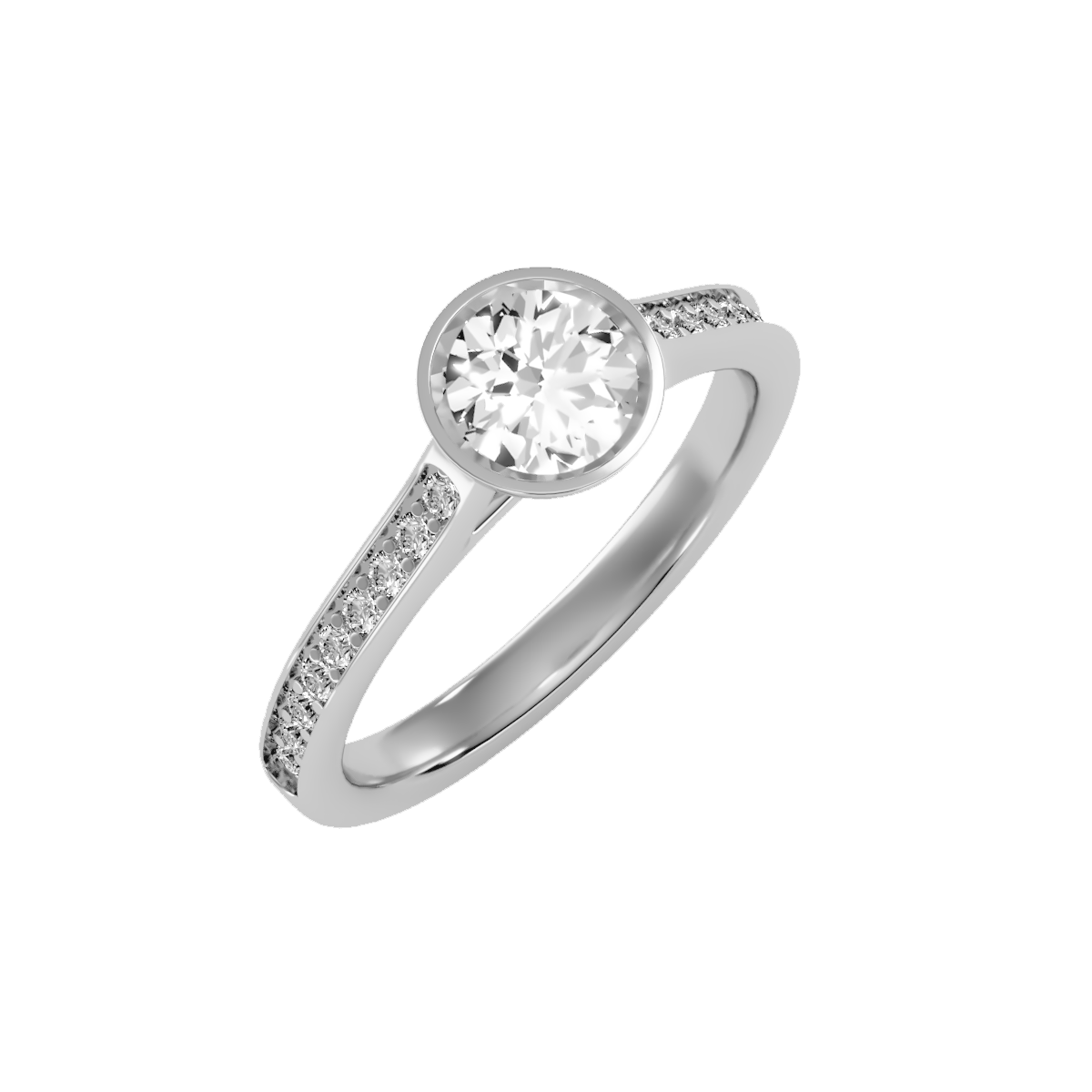 White Gold Ring