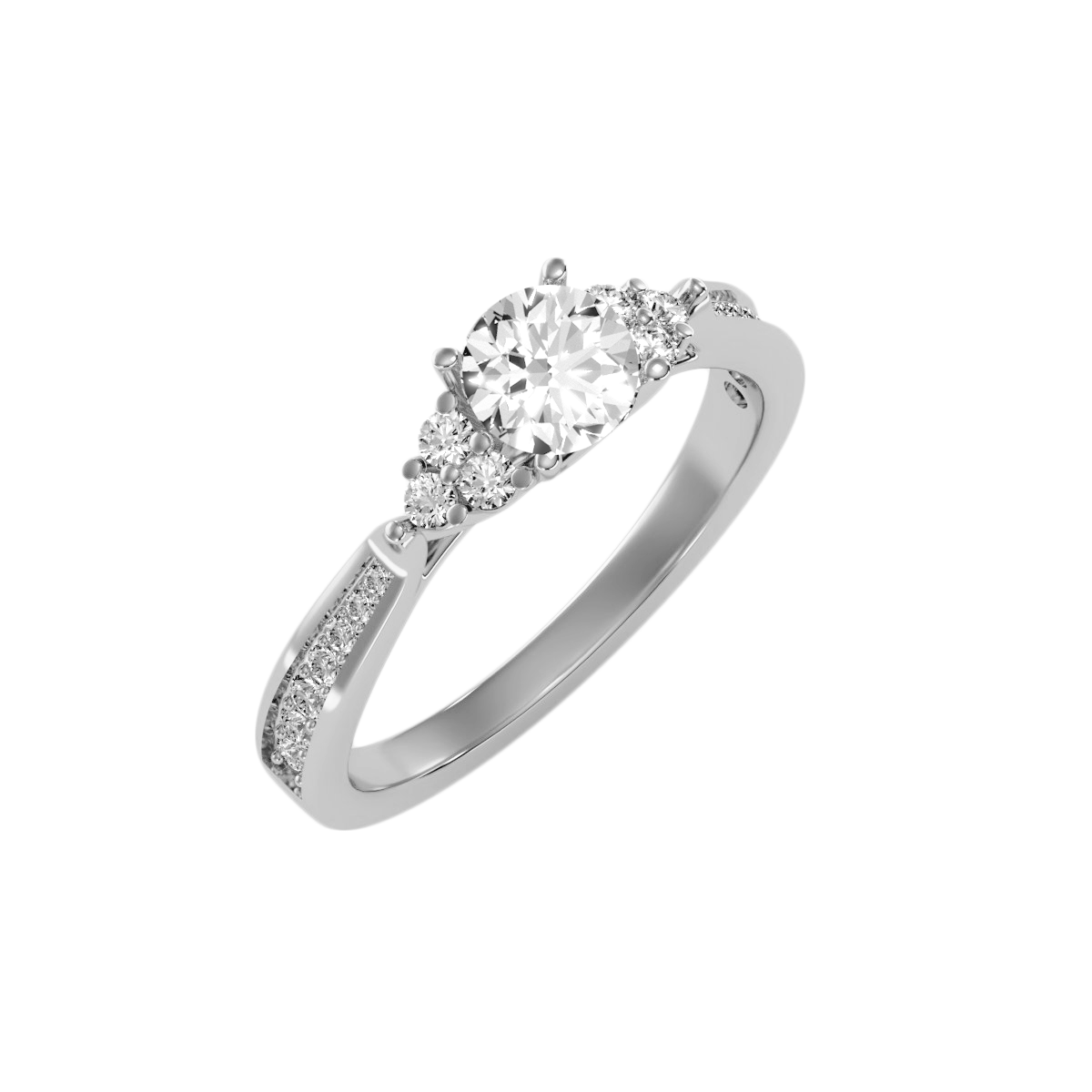 White Gold Ring
