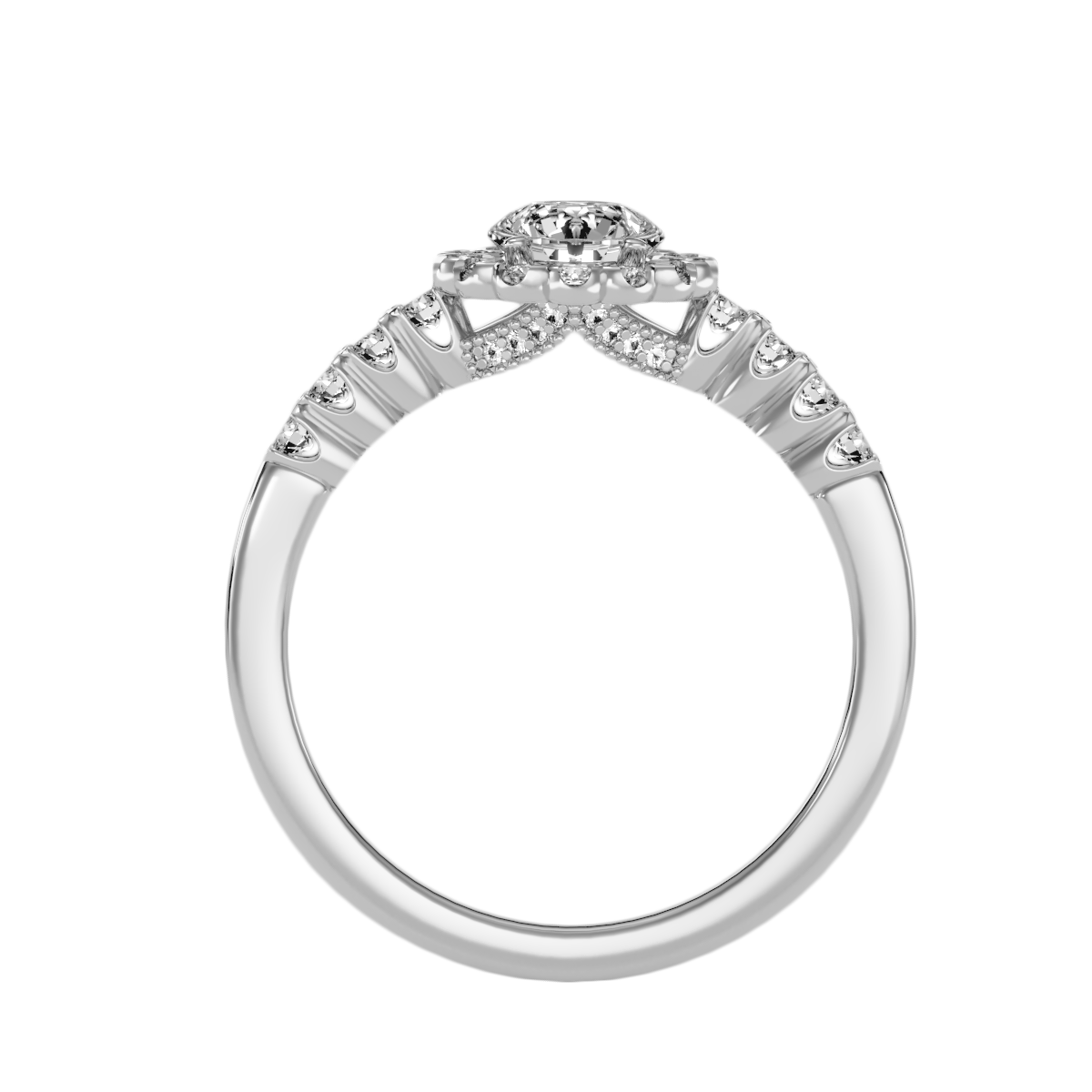 White Gold Ring
