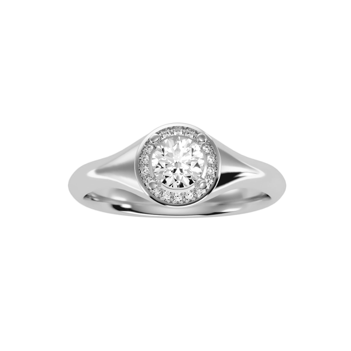 White Gold Ring