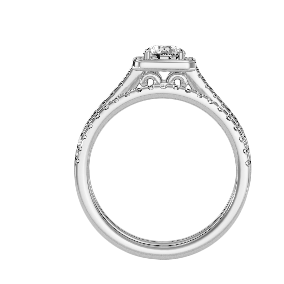 White Gold Ring