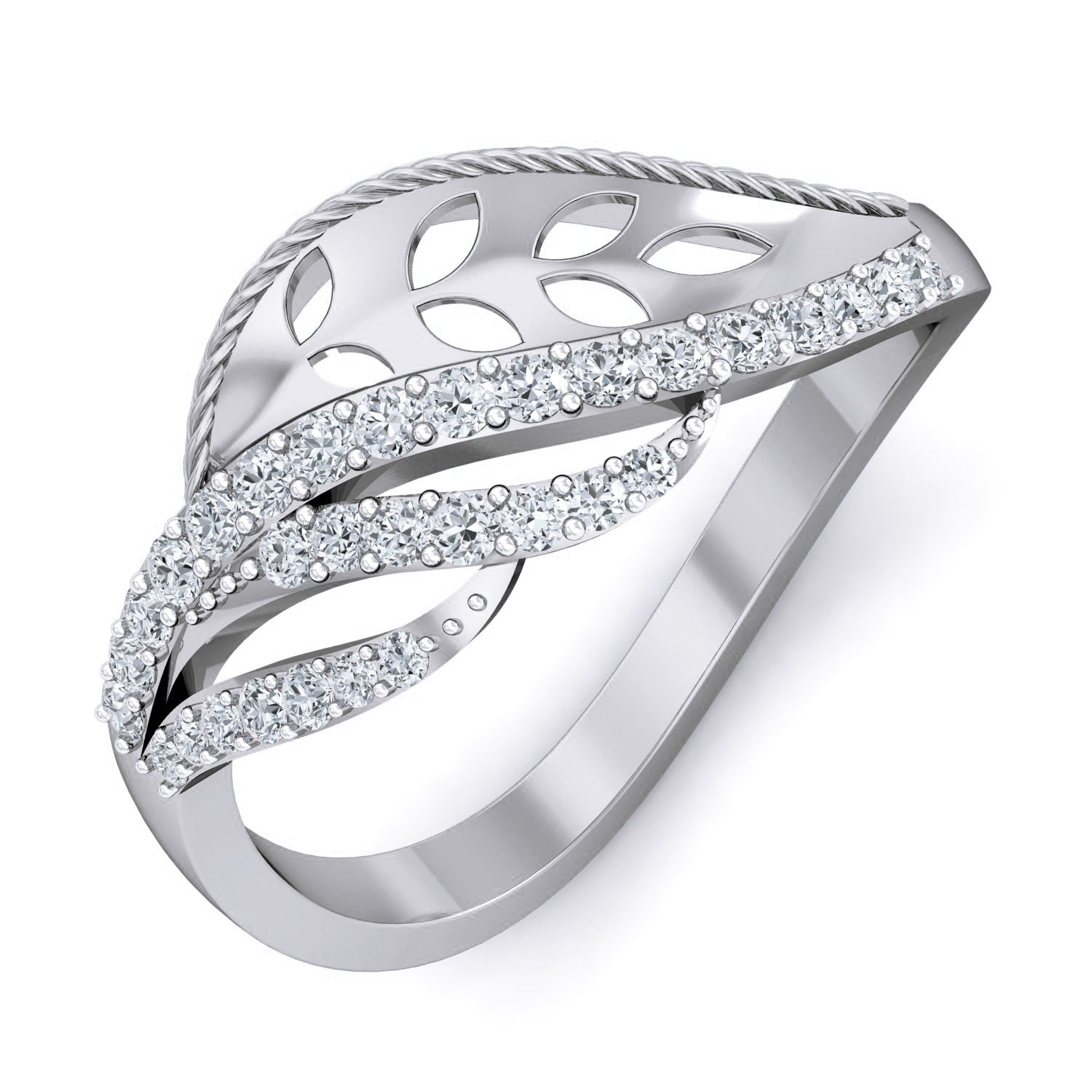 White Gold Ring
