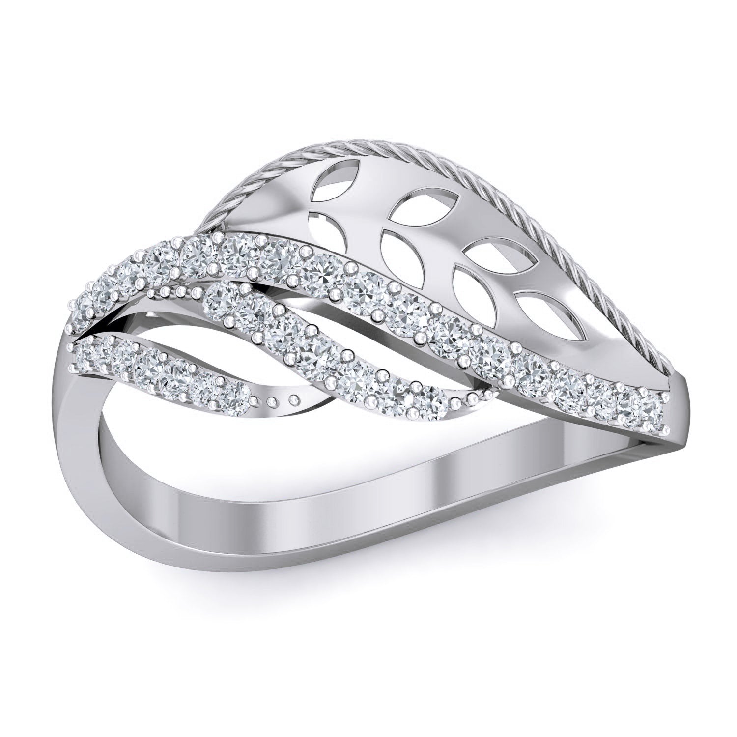 White Gold Ring