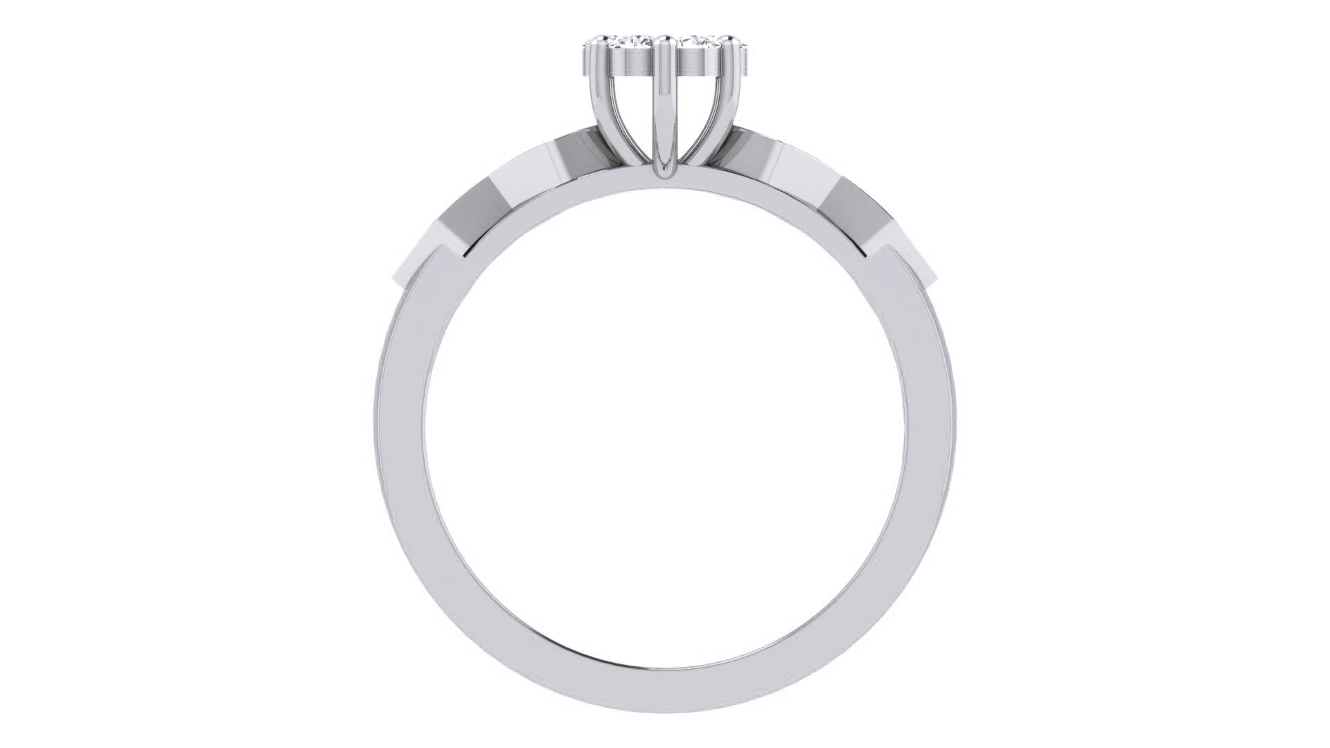 White Gold Ring