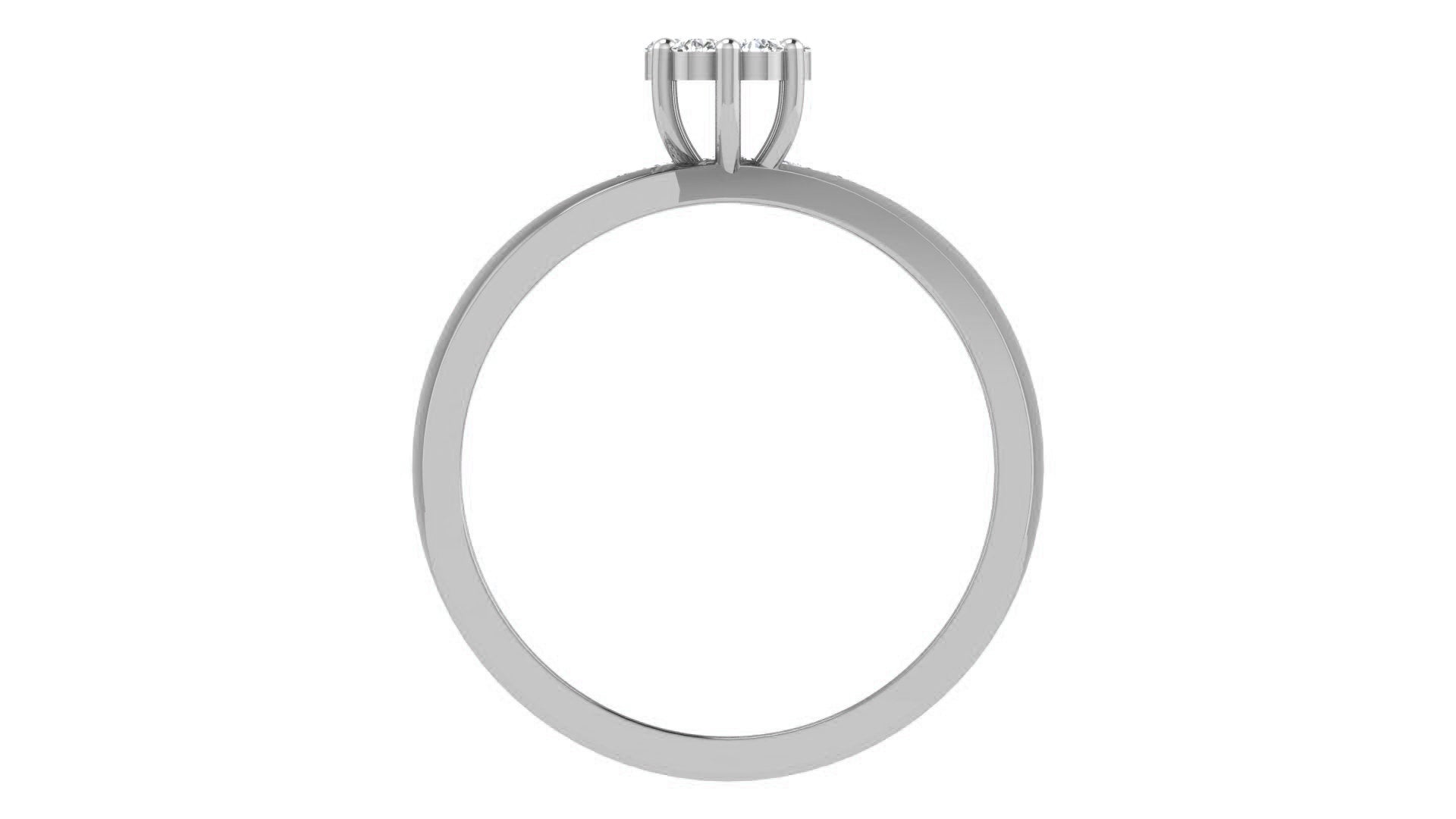 White Gold Ring