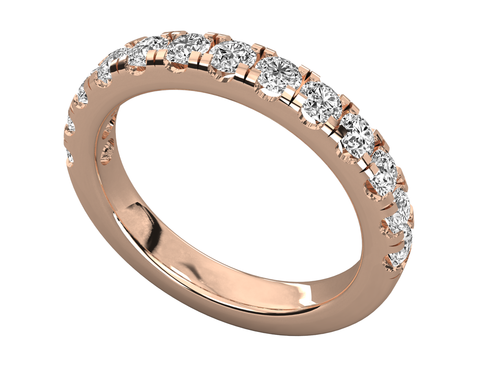Rose Gold Plated Sterling Silver Ring