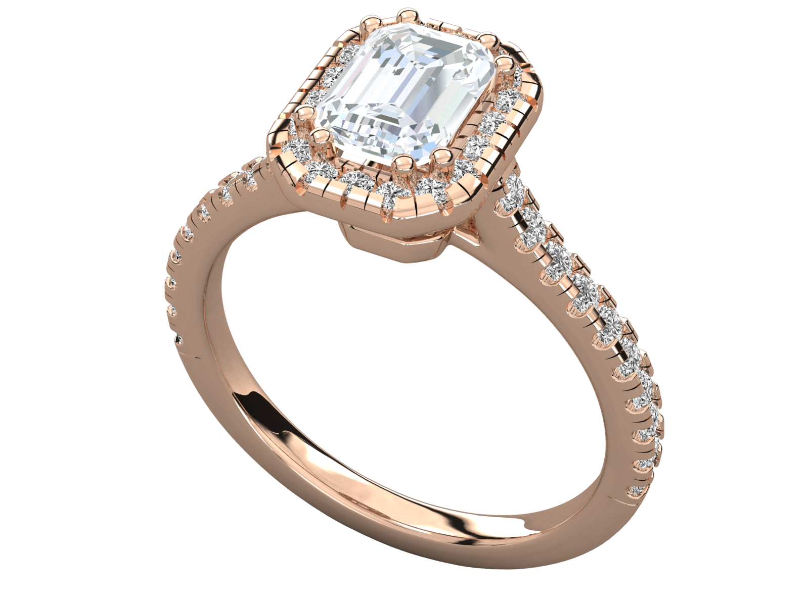 Rose Gold Plated Sterling Silver Ring