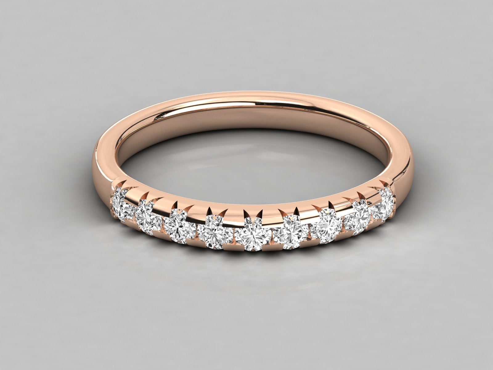 Rose Gold Plated Sterling Silver Ring