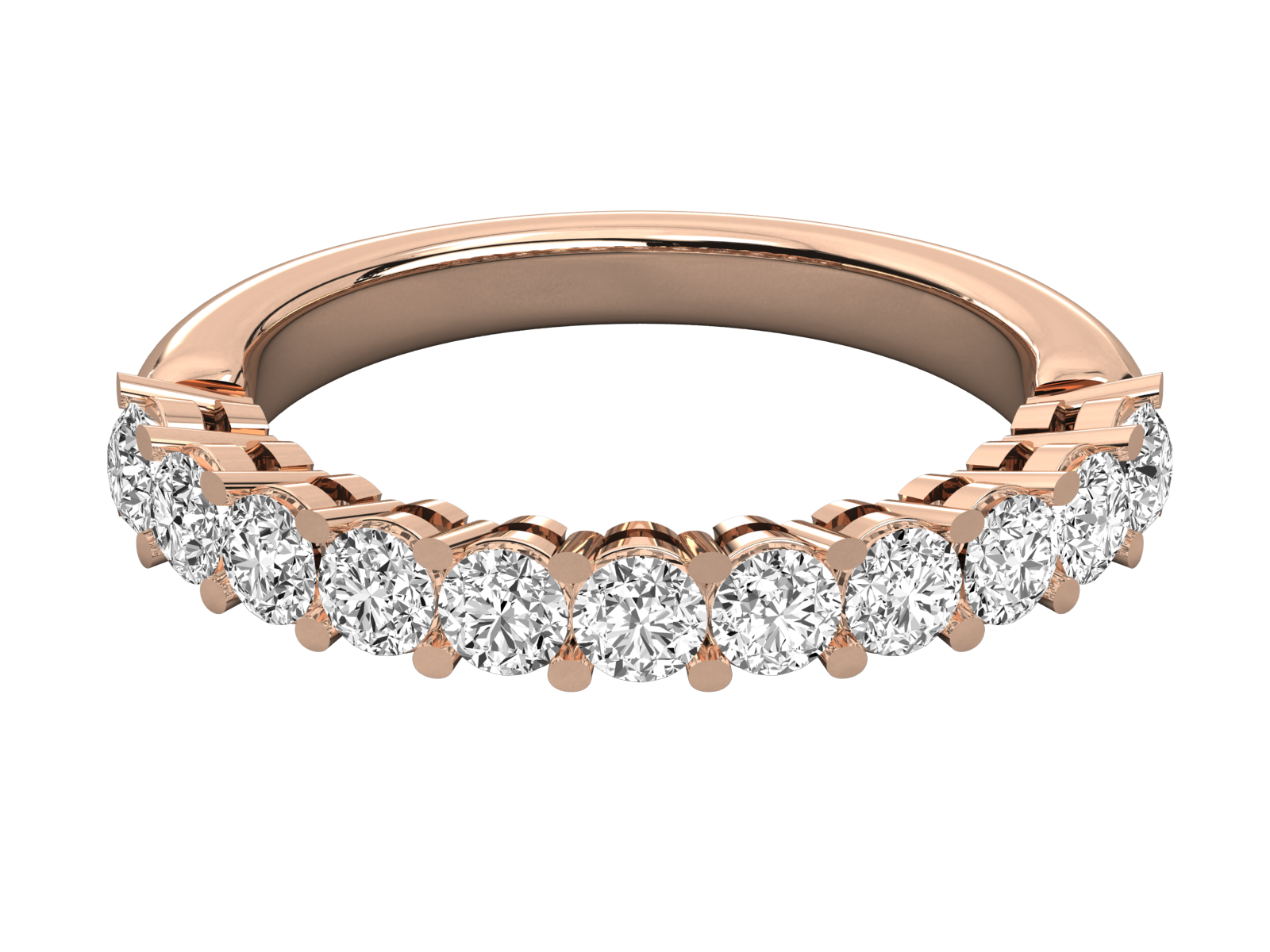 Rose Gold Plated Sterling Silver Ring